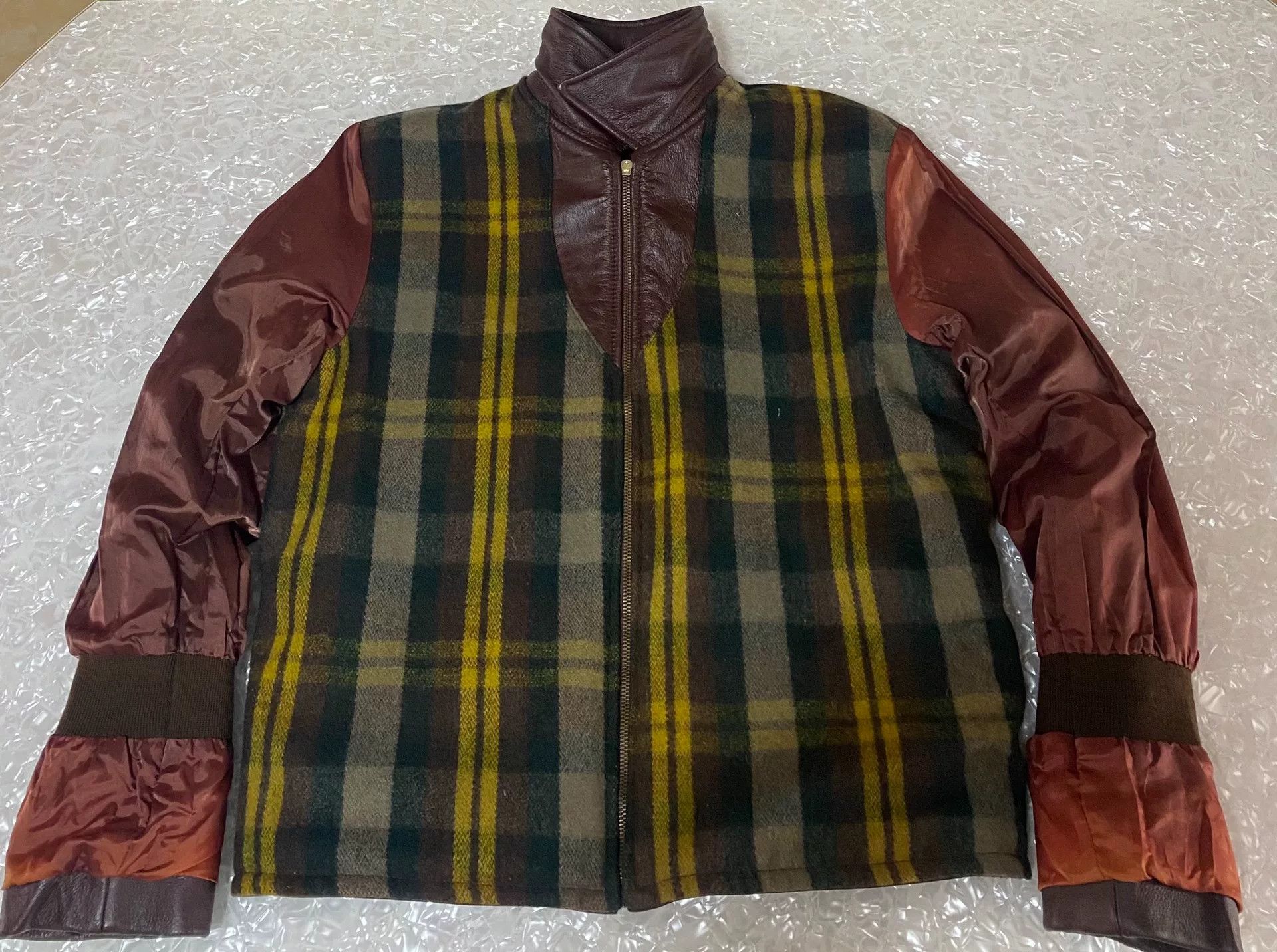 DELUXE Nagoya 1930s Handmade Cowhide Jacket Size US XXS / EU 40 - 5 Thumbnail