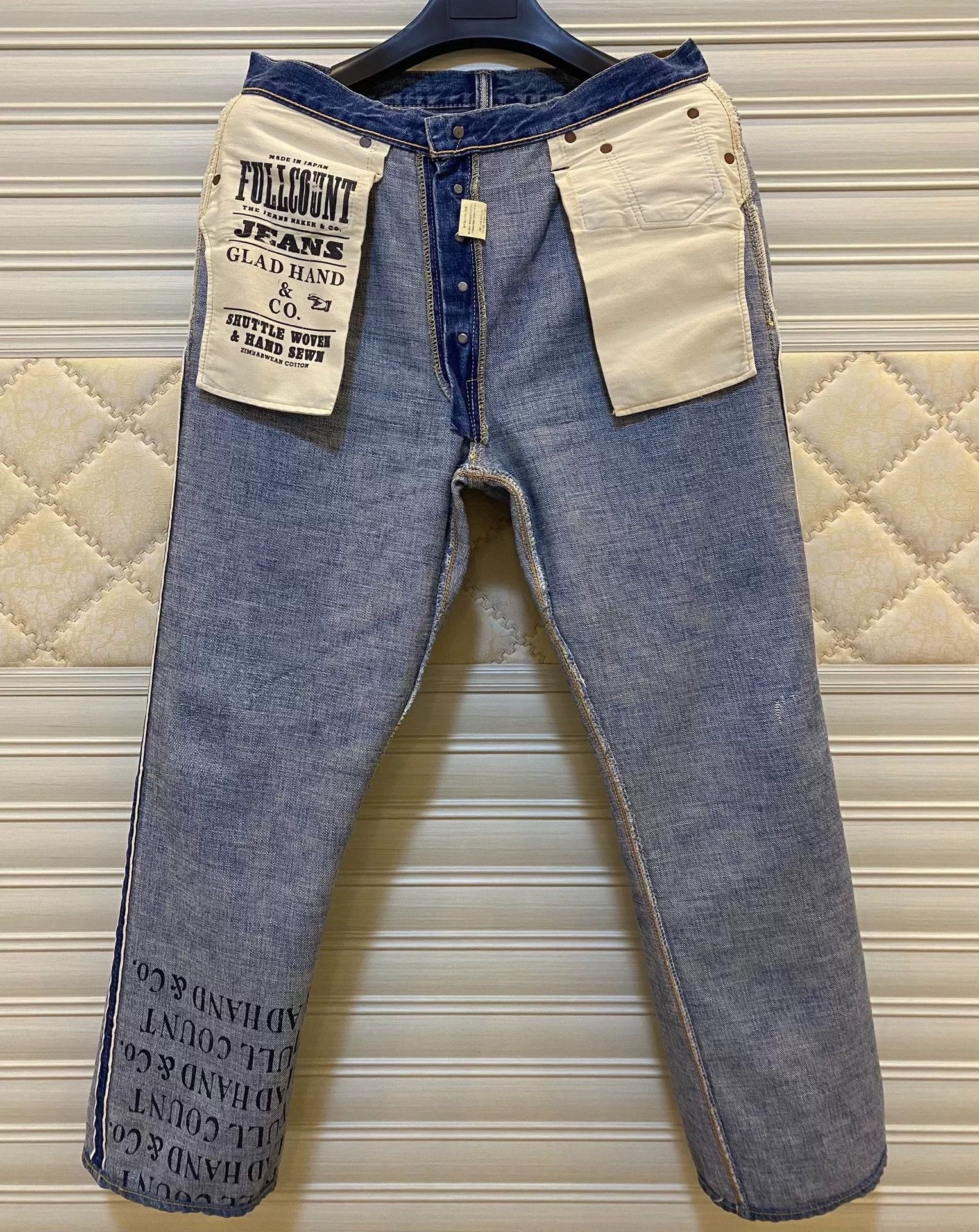 Full Count & Co. FULLCOUNT X GLAD HAND Limited Jeans Size US 32 / EU 48 - 3 Thumbnail