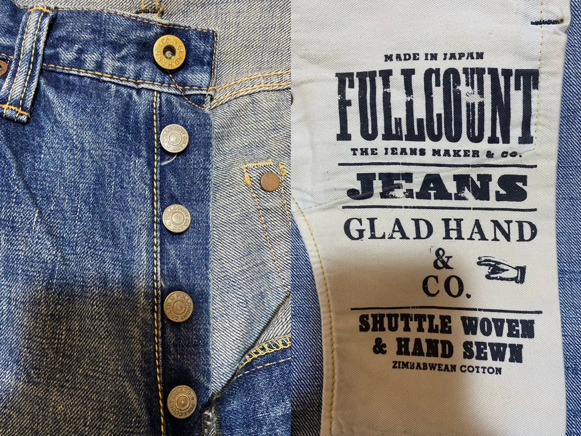 Full Count & Co. FULLCOUNT X GLAD HAND Limited Jeans Size US 32 / EU 48 - 7 Thumbnail