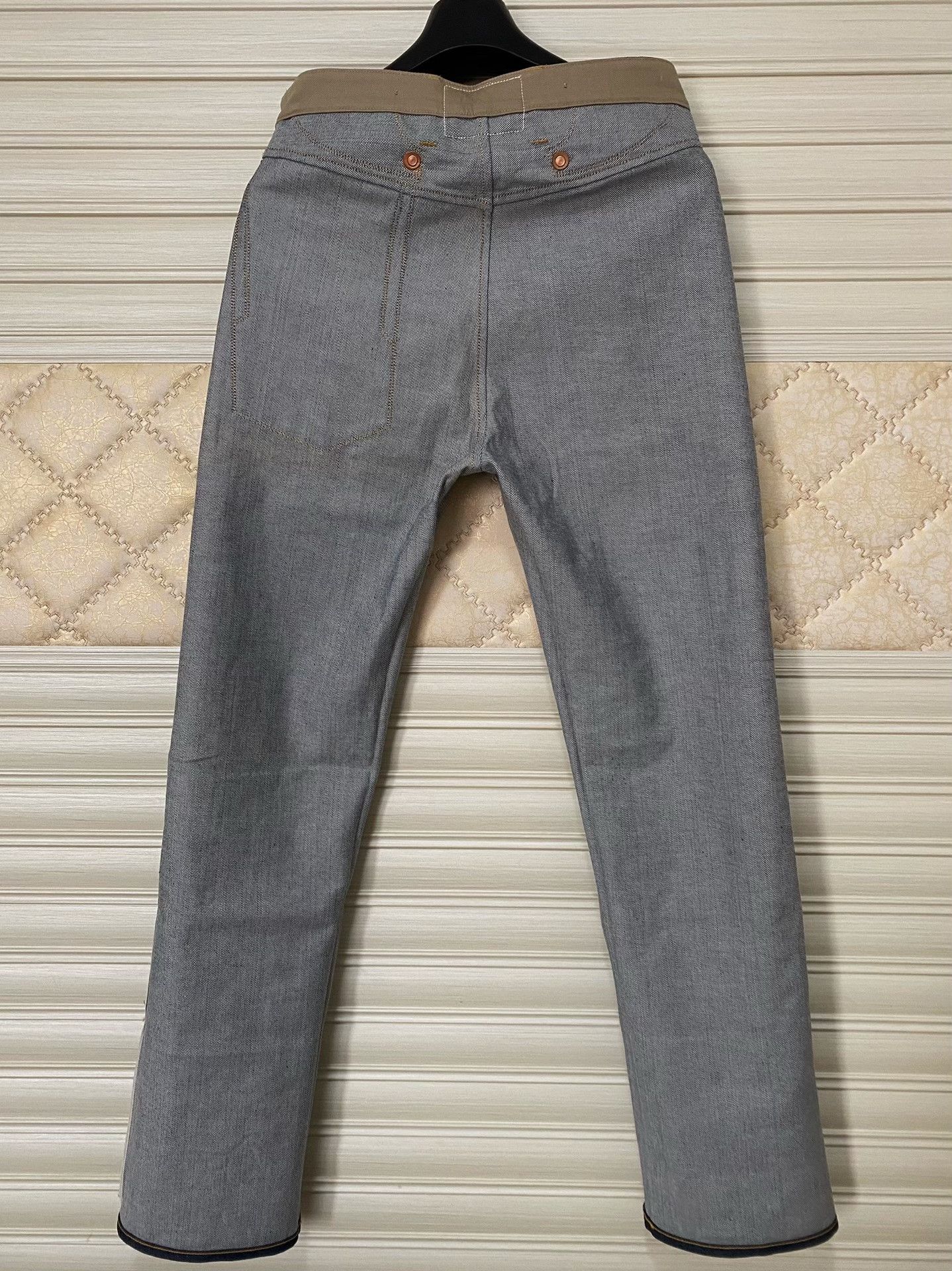 Companion Denim Companion1870 Spain Limited White Oak Jeans Size US 31 - 4 Thumbnail