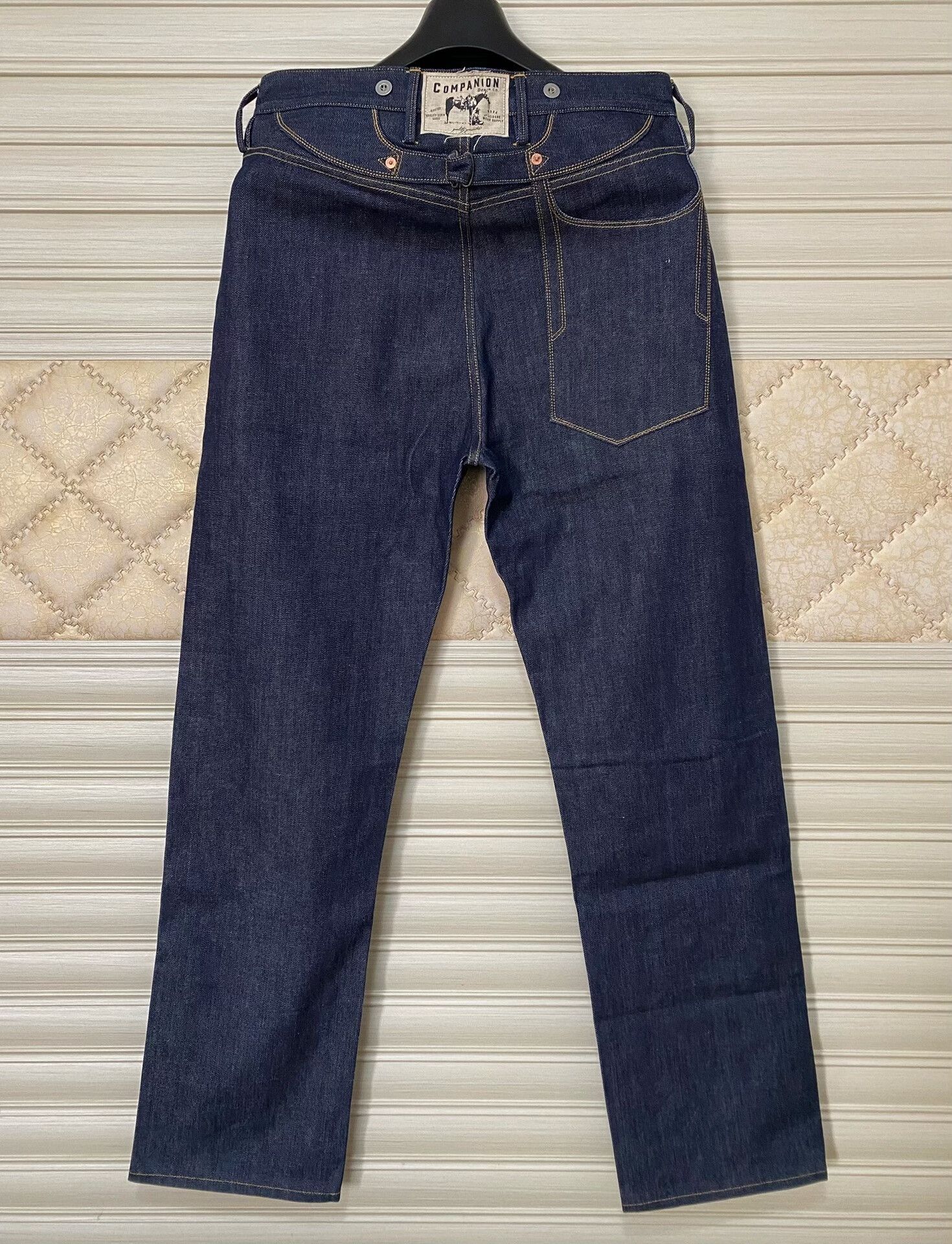 Companion Denim Companion1870 Spain Limited White Oak Jeans Size US 31 - 2 Thumbnail