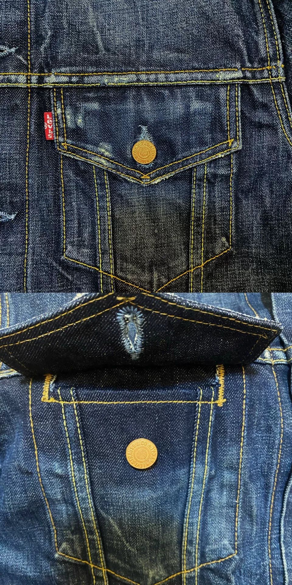 Levi's Vintage Clothing LVC Levi's 70505 Denim Jacket M Size US M / EU 48-50 / 2 - 4 Thumbnail