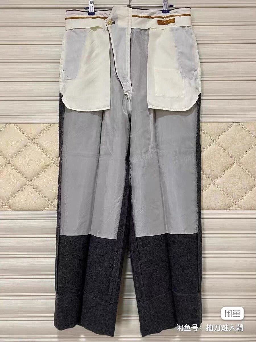 Lancel Lancel Vintage Wool Tailored Pants Size US 33 - 3 Thumbnail