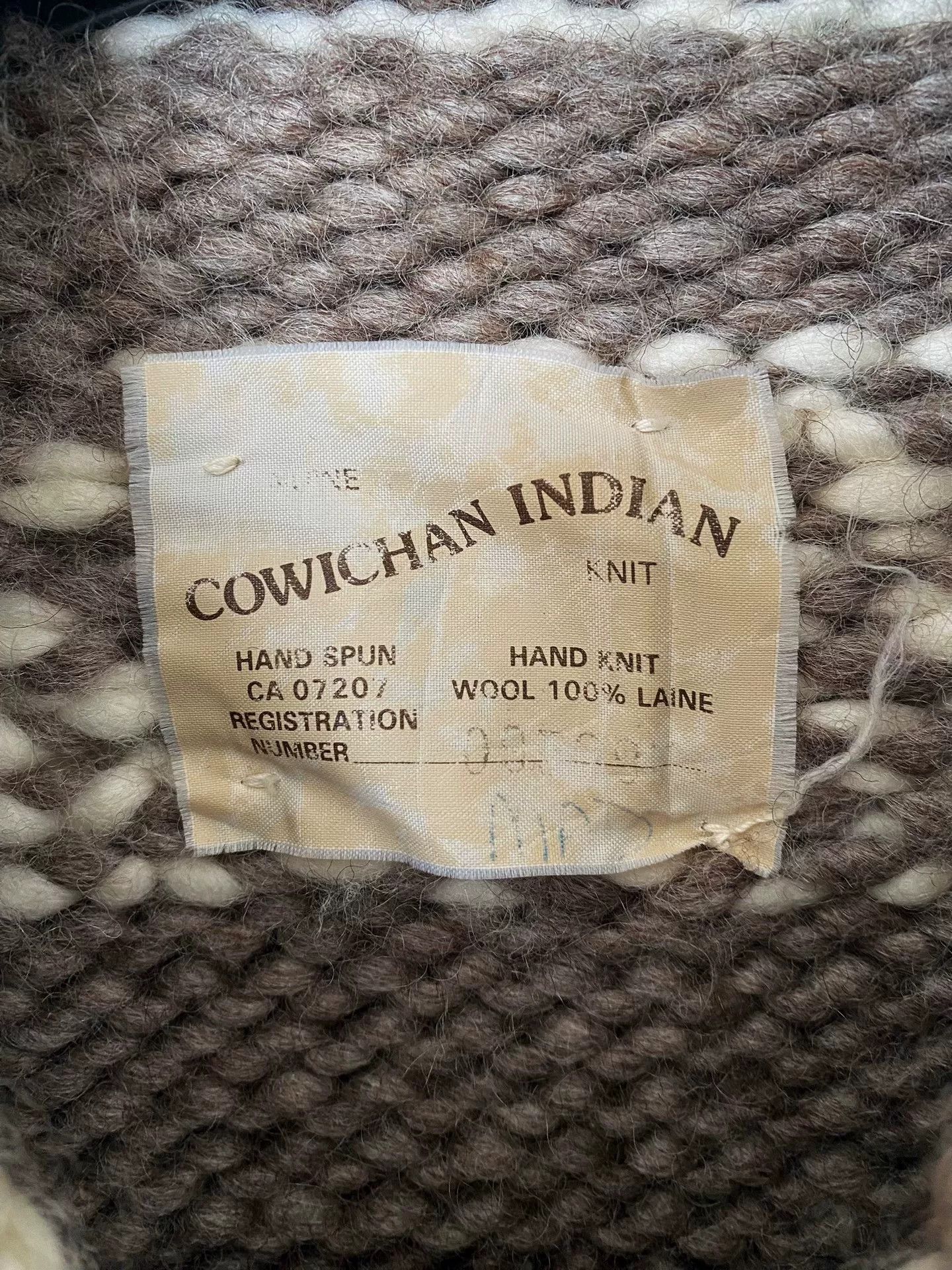 Vintage Genuine Cowichan Handmade Sweater Size US M / EU 48-50 / 2 - 6 Thumbnail