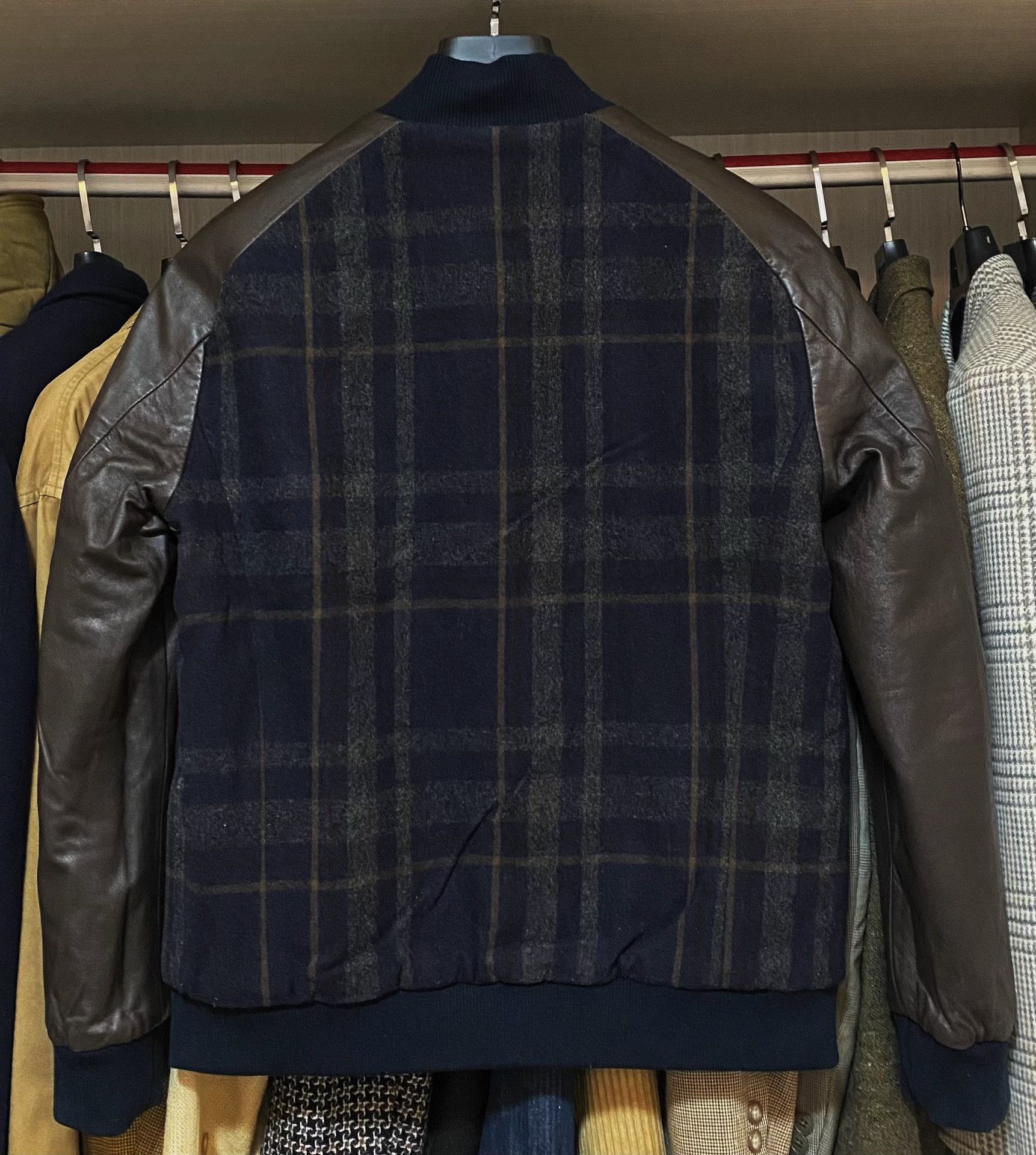 Vintage K-BOXING Sheepskin Wool Reversible Jacket Size US L / EU 52-54 / 3 - 3 Thumbnail