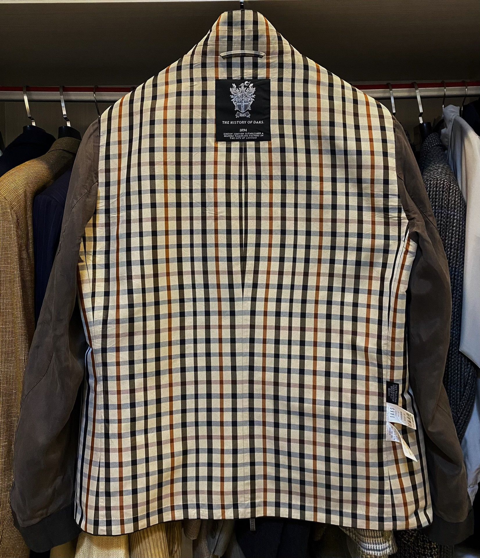 DAKS DAKS LONDON Business Casual Jacket Size US L / EU 52-54 / 3 - 5 Thumbnail