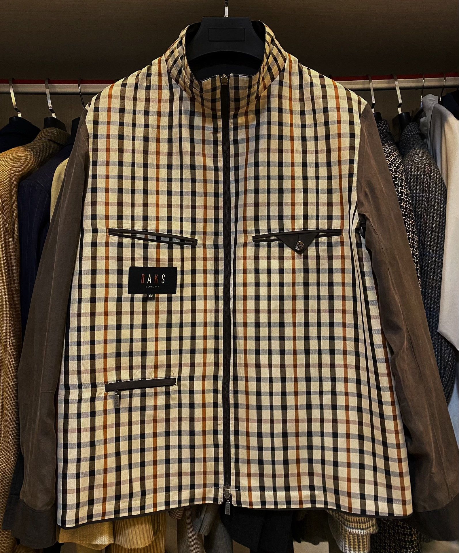 DAKS DAKS LONDON Business Casual Jacket Size US L / EU 52-54 / 3 - 4 Thumbnail