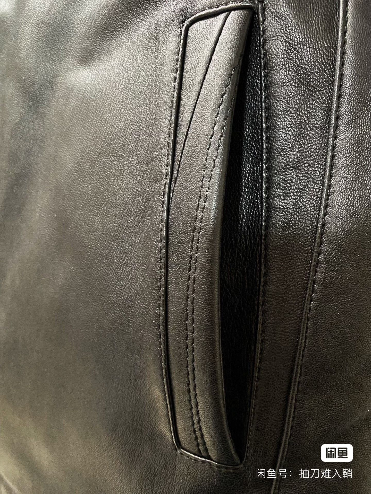 Article No. Sheepskin Leather Jacket Coat Size US L / EU 52-54 / 3 - 6 Thumbnail