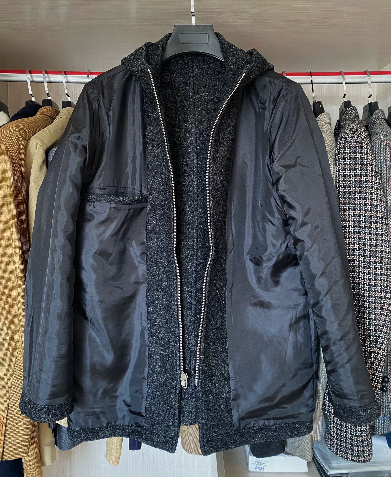 Vintage Rustenbury Wool Hooded Jacket Coat Size US L / EU 52-54 / 3 - 4 Thumbnail
