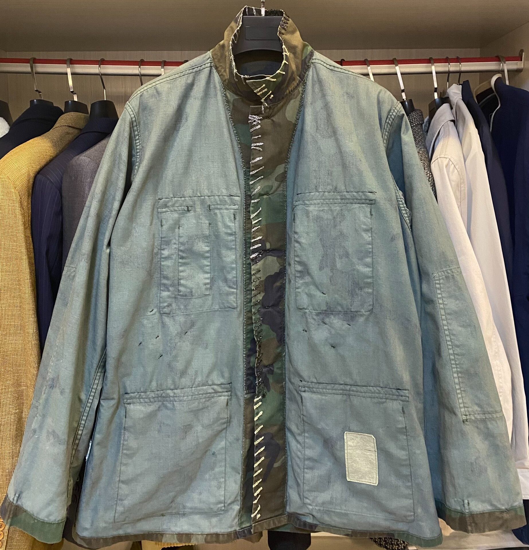 Vintage Italy 5 PROGRESS BDO Jungle Camo Jacket Size US M / EU 48-50 / 2 - 3 Thumbnail
