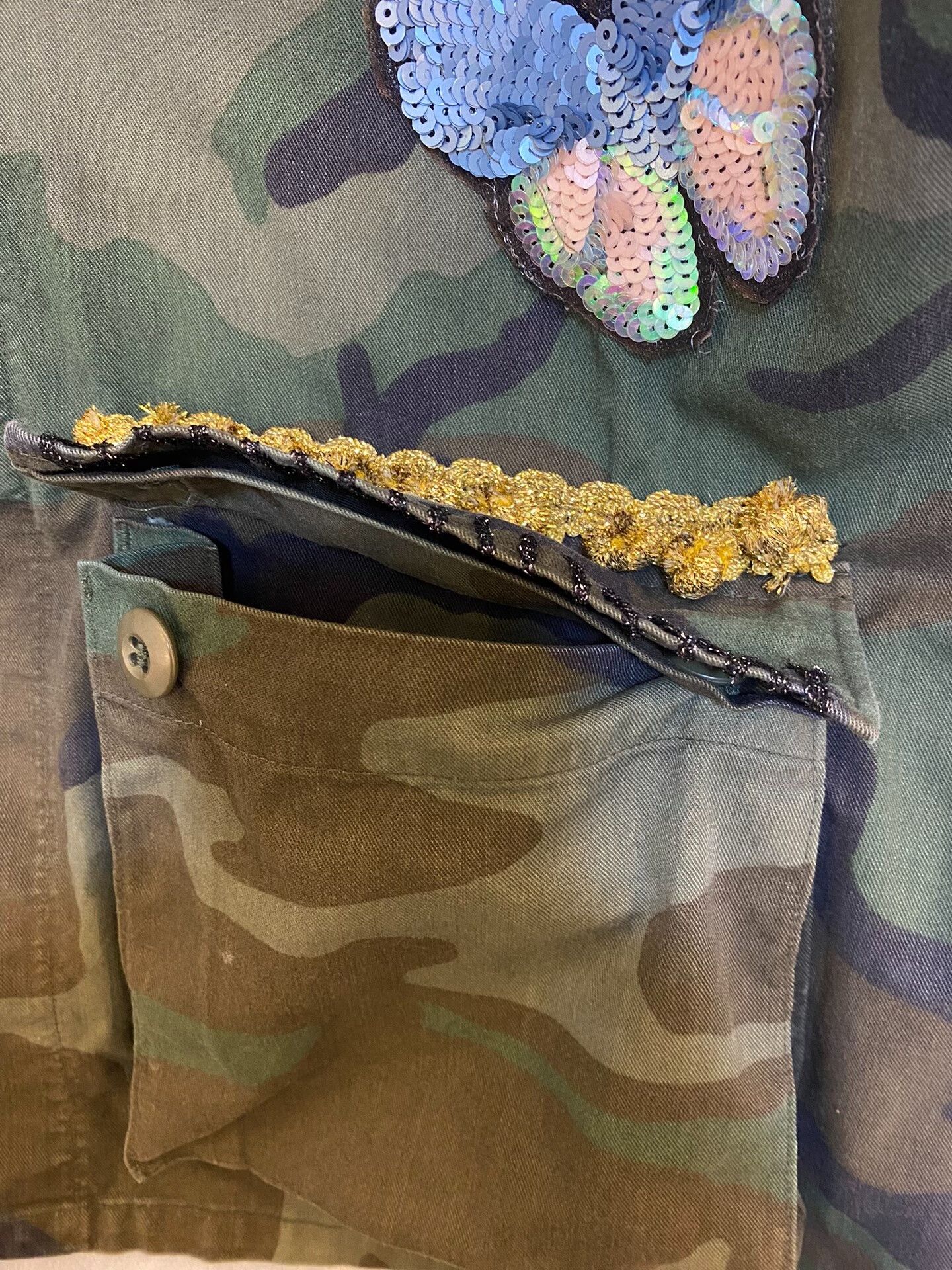 Vintage Italy 5 PROGRESS BDO Jungle Camo Jacket Size US M / EU 48-50 / 2 - 7 Thumbnail