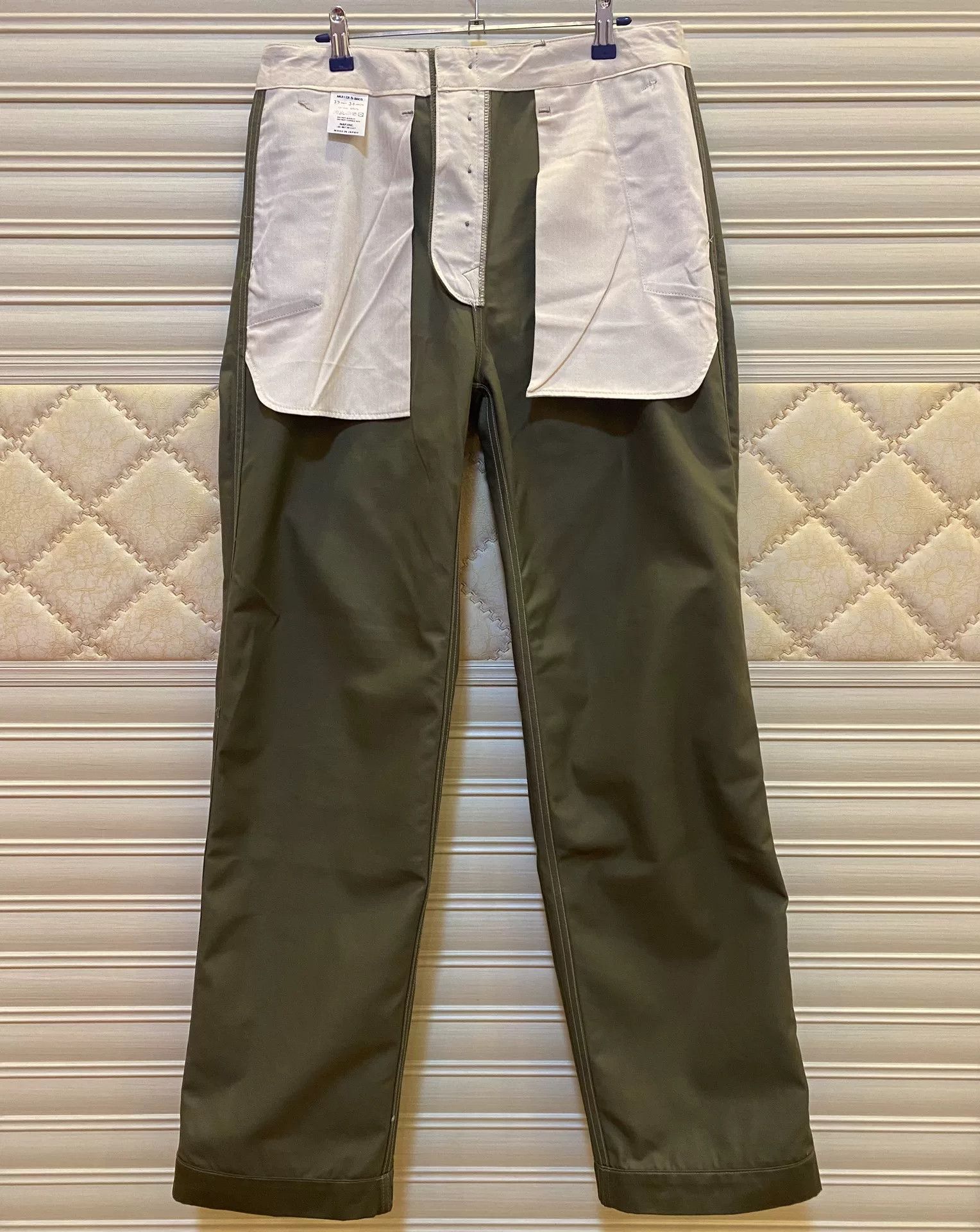 Pike Brothers Muller & Bros Military Chino Pants Size US 32 / EU 48 - 3 Thumbnail