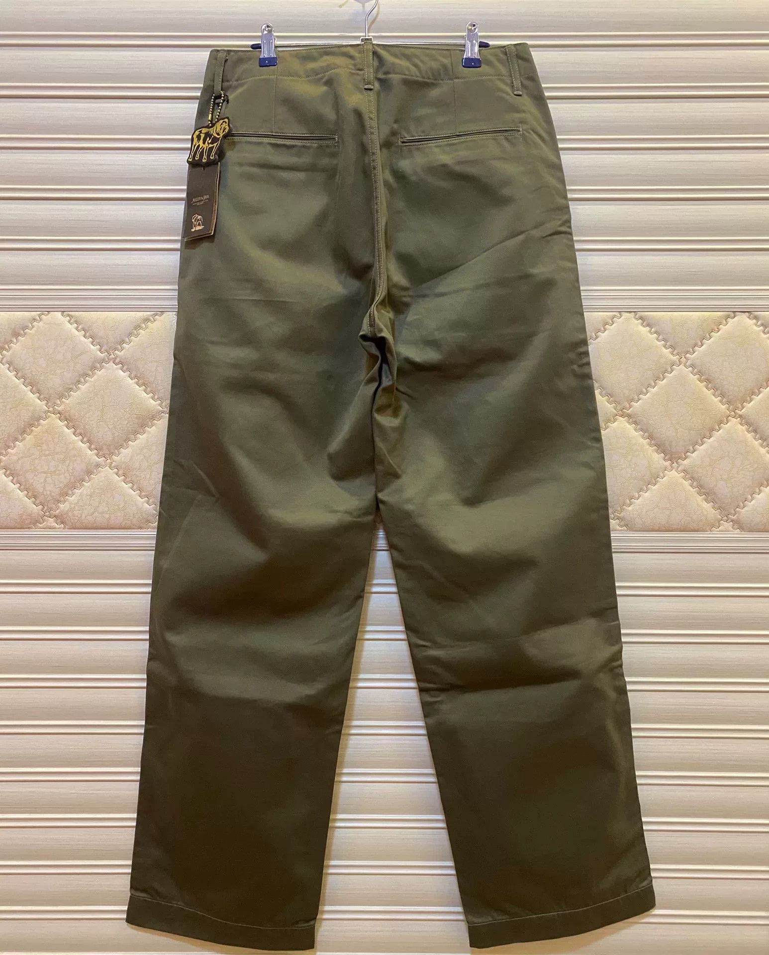 Pike Brothers Muller & Bros Military Chino Pants Size US 32 / EU 48 - 2 Thumbnail
