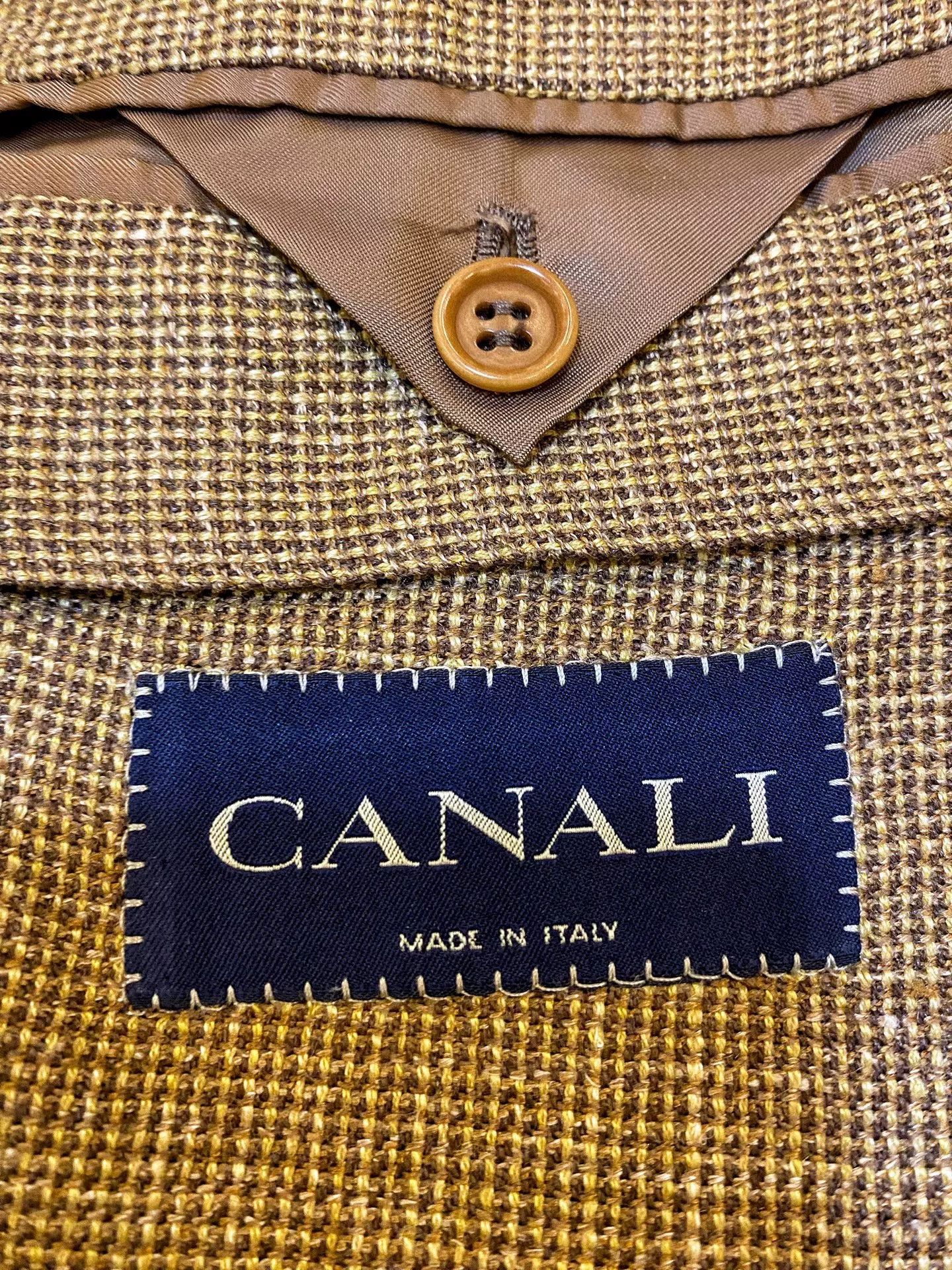 Canali CANALI Blue Label Handcrafted Blazer Size US L / EU 52-54 / 3 - 5 Thumbnail