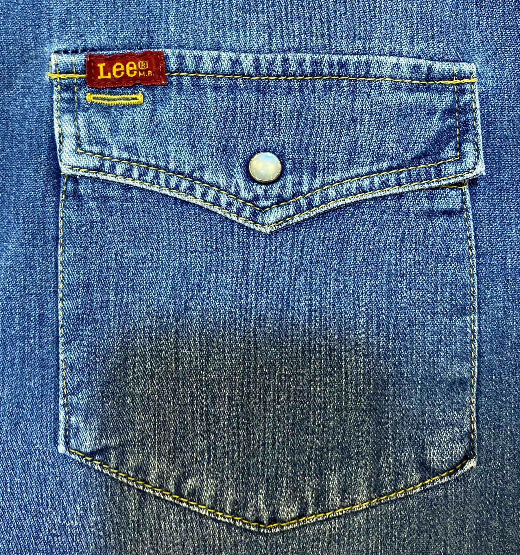 Lee 70s Red Label Lee Western Denim Shirt Size US M / EU 48-50 / 2 - 4 Thumbnail