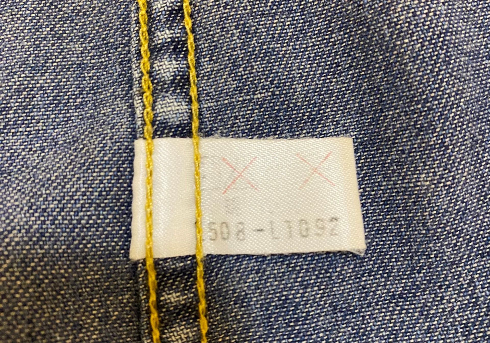 Lee 70s Red Label Lee Western Denim Shirt Size US M / EU 48-50 / 2 - 6 Thumbnail