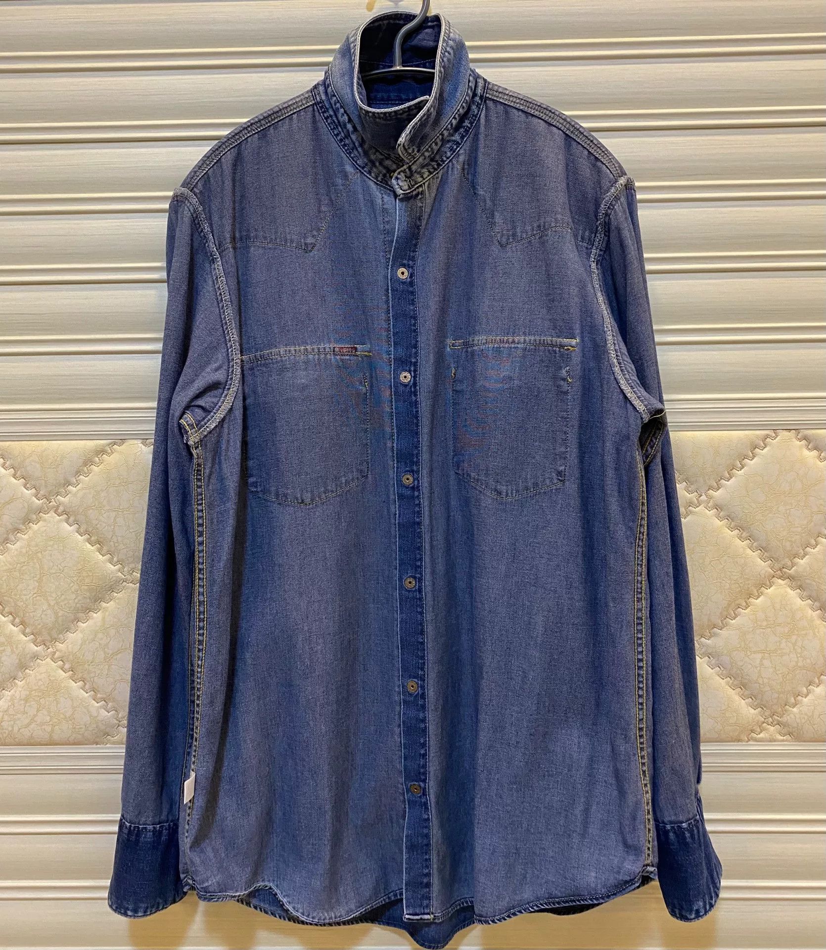 Lee 70s Red Label Lee Western Denim Shirt Size US M / EU 48-50 / 2 - 3 Thumbnail