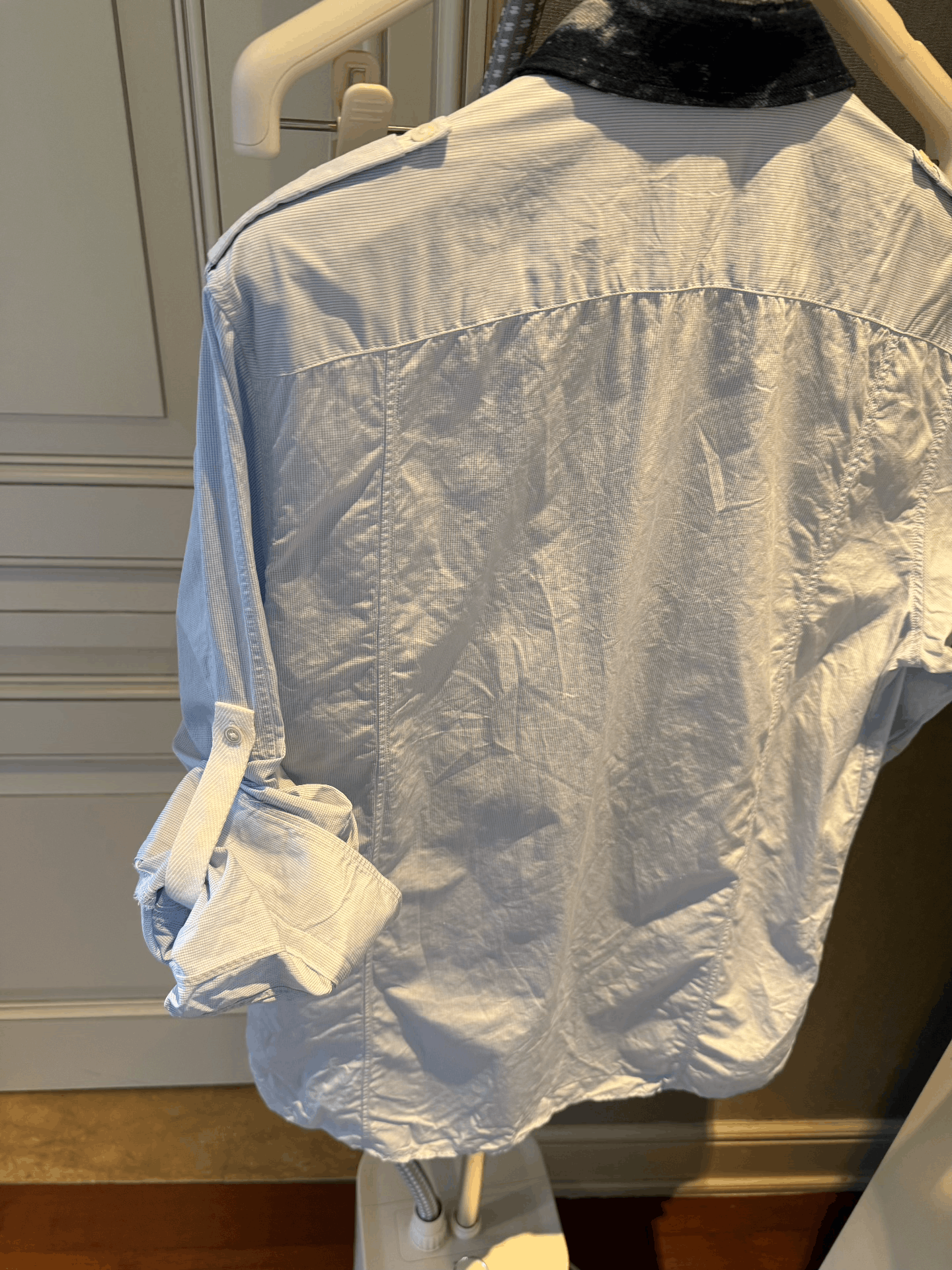 Balmain Balmain Denim Collar Cotton Shirt Size US M / EU 48-50 / 2 - 7 Thumbnail