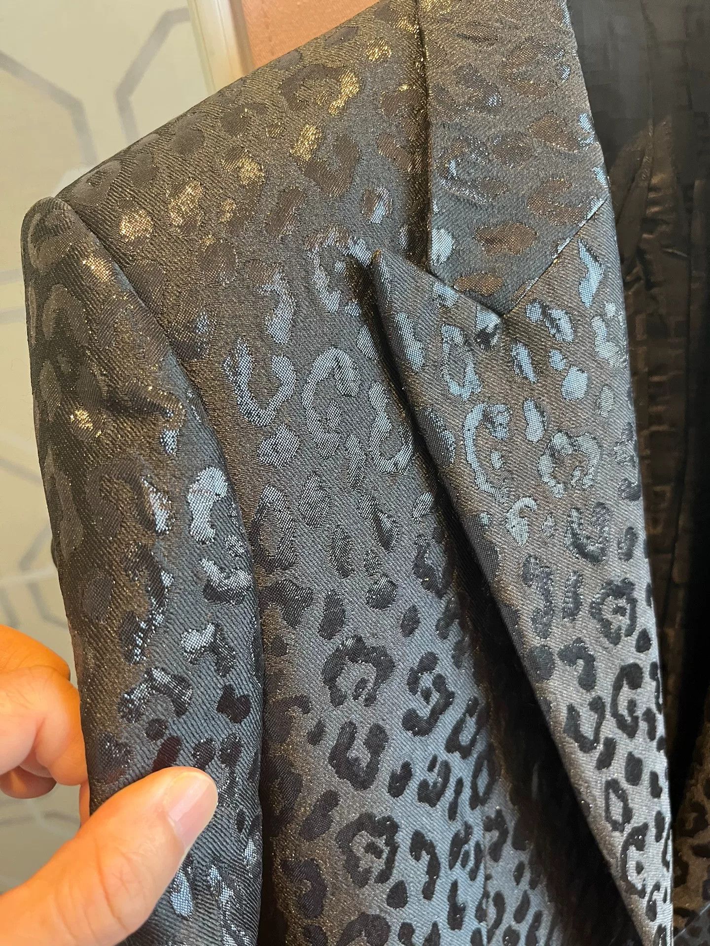 Givenchy Givenchy 3D Leopard Print Suit 46 Size US S / EU 44-46 / 1 - 3 Thumbnail