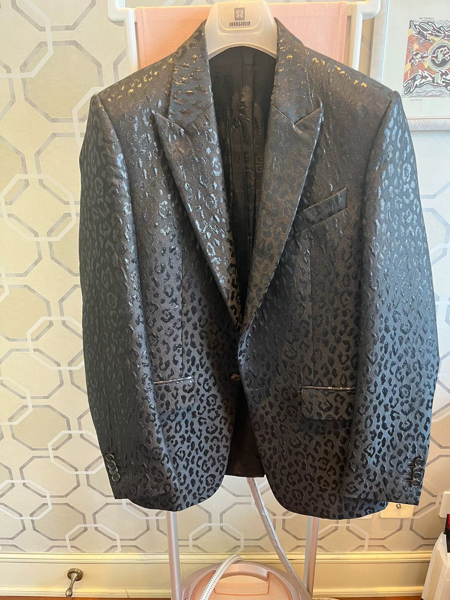 Givenchy Givenchy 3D Leopard Print Suit 46 Size US S / EU 44-46 / 1 - 2 Thumbnail