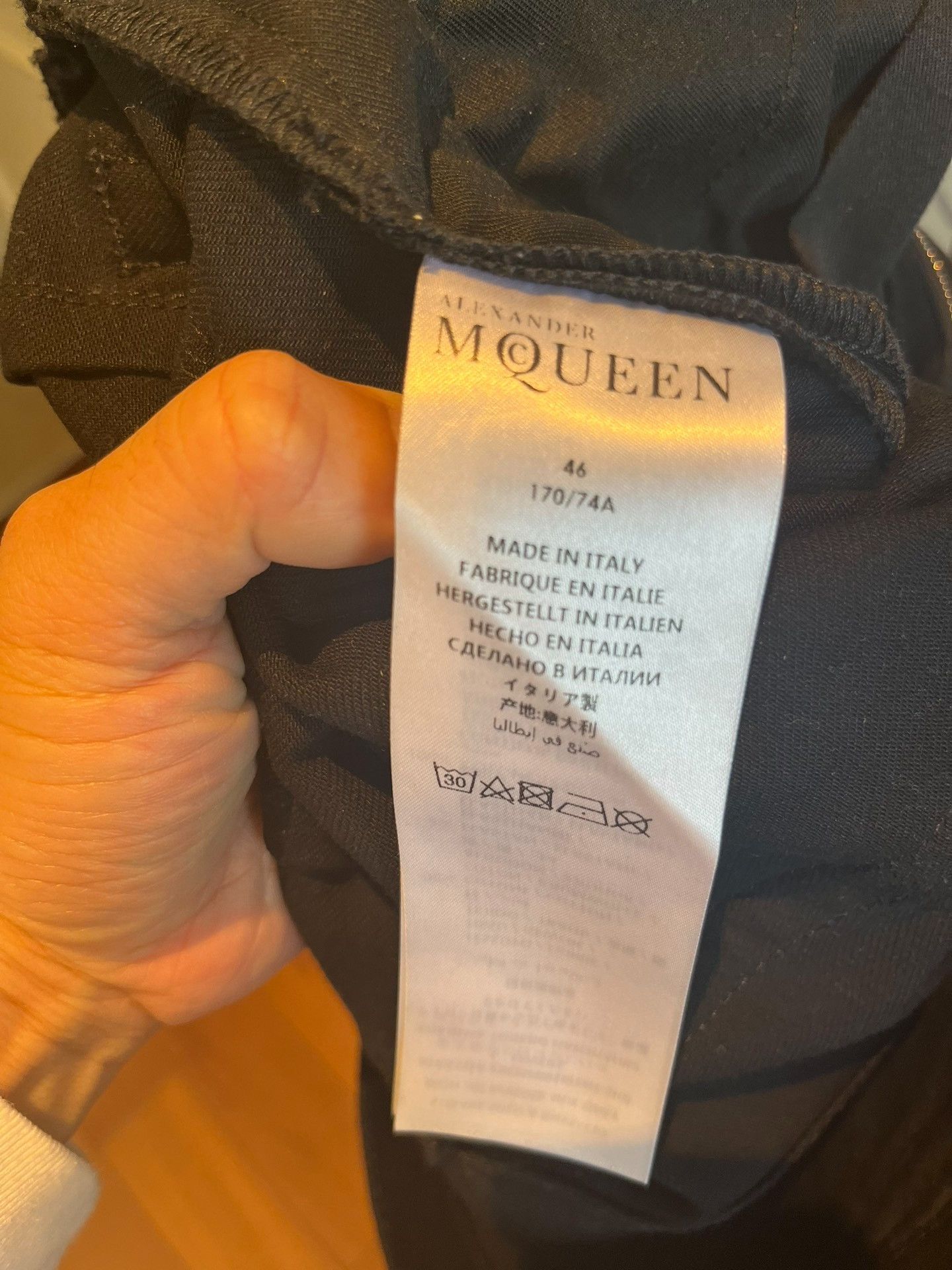 Alexander McQueen Alexander McQueen Multi-Zip Leather Jeans Size US 30 / EU 46 - 2 Thumbnail
