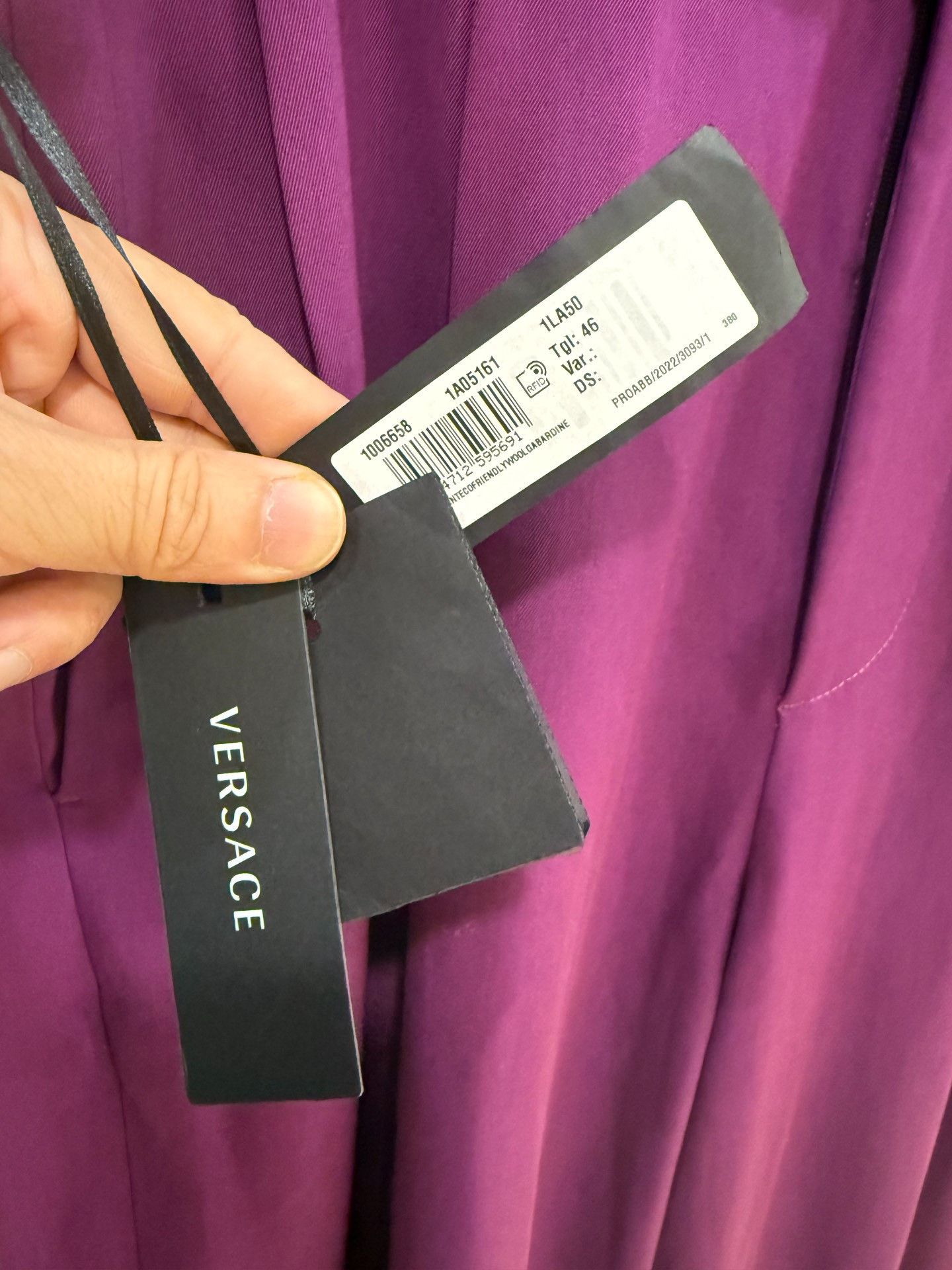 Versace Versace High-Waisted Wide-Leg Pants 46 Size US 30 / EU 46 - 4 Thumbnail