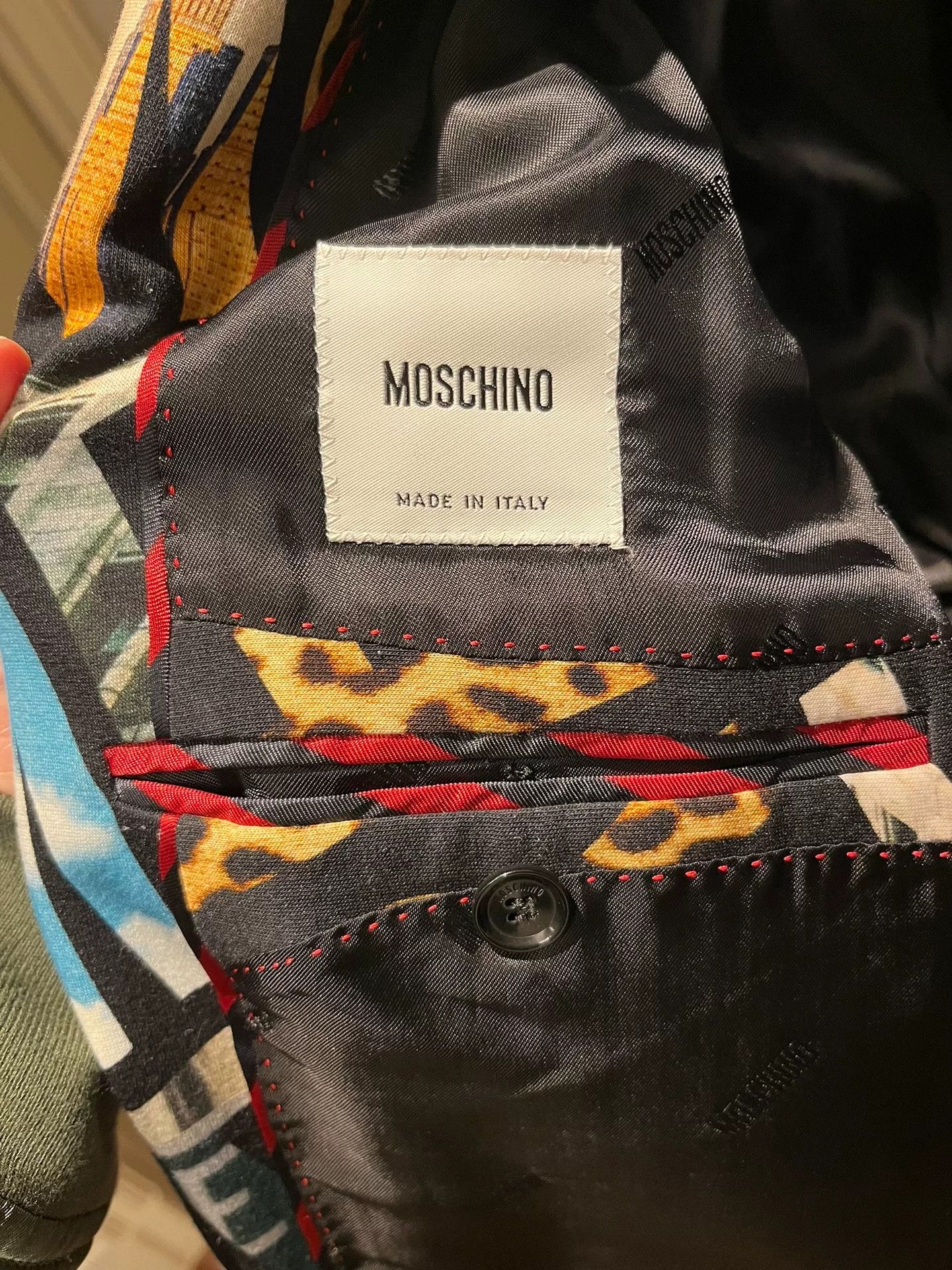 Moschino Moschino Limited Color Print Casual Suit Size US M / EU 48-50 / 2 - 3 Thumbnail
