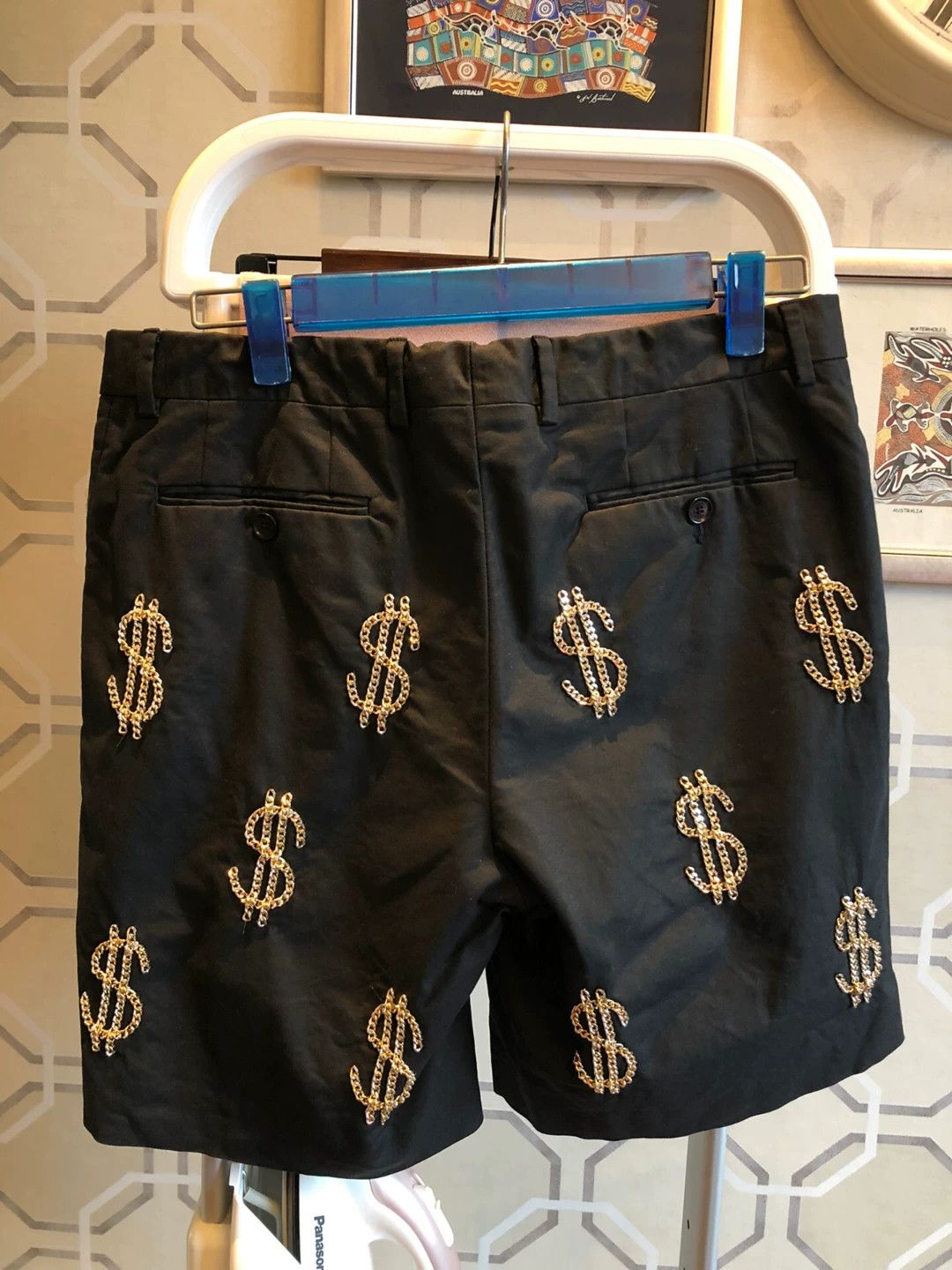 Moschino Moschino Classic Dollar Pendant Shorts Size US 30 / EU 46 - 4 Thumbnail