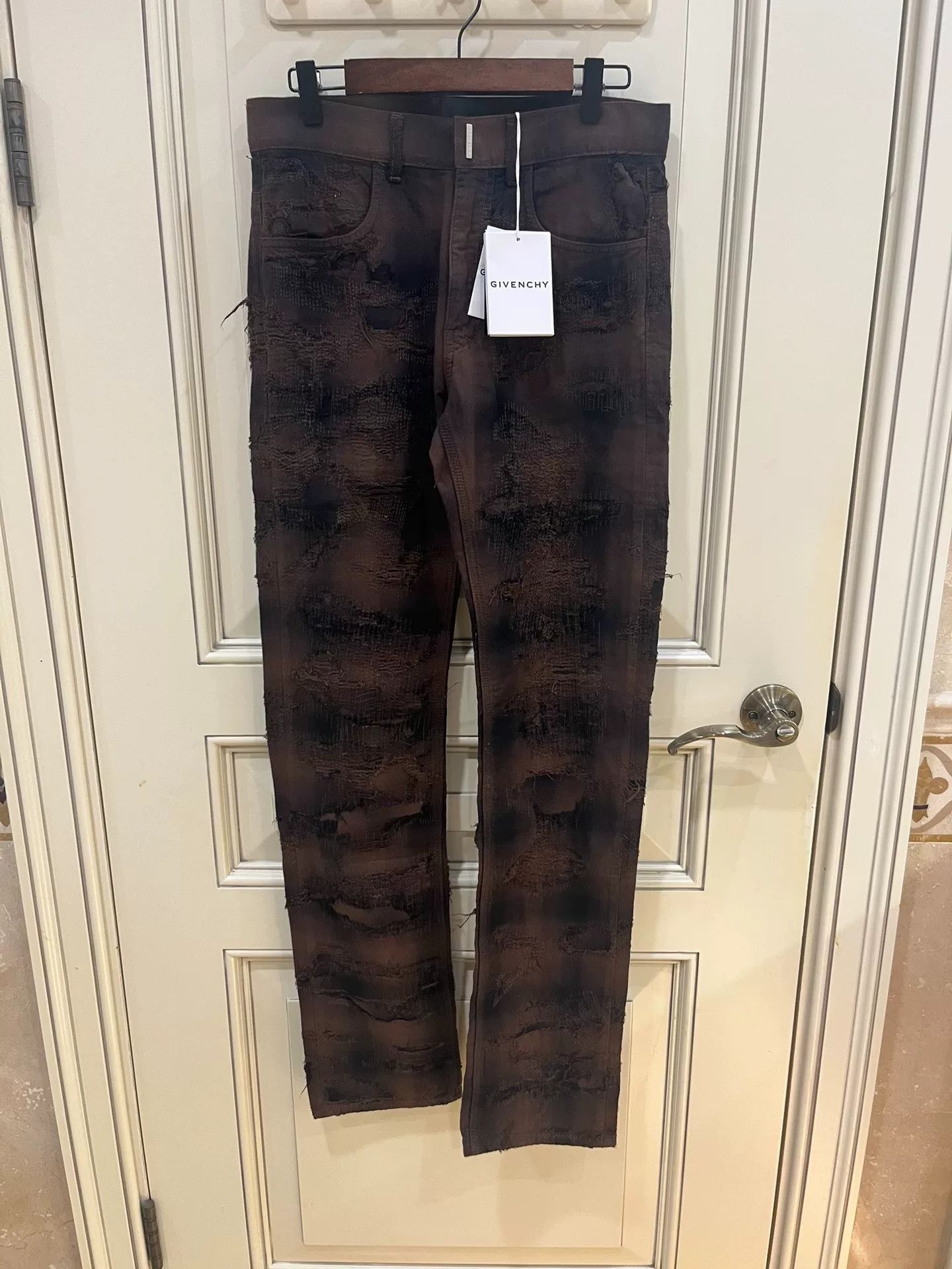 Givenchy Givenchy Distressed Boro Jeans Size US 30 / EU 46 - 2 Thumbnail