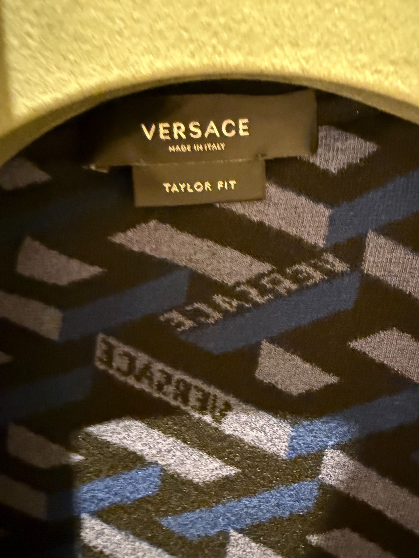 Versace Versace Blue Velvet Logo Jacket Size US M / EU 48-50 / 2 - 4 Thumbnail