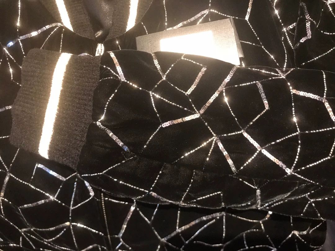 Saint Laurent Paris Saint Laurent Silver Sequin Teddy Jacket Size US M / EU 48-50 / 2 - 5 Thumbnail
