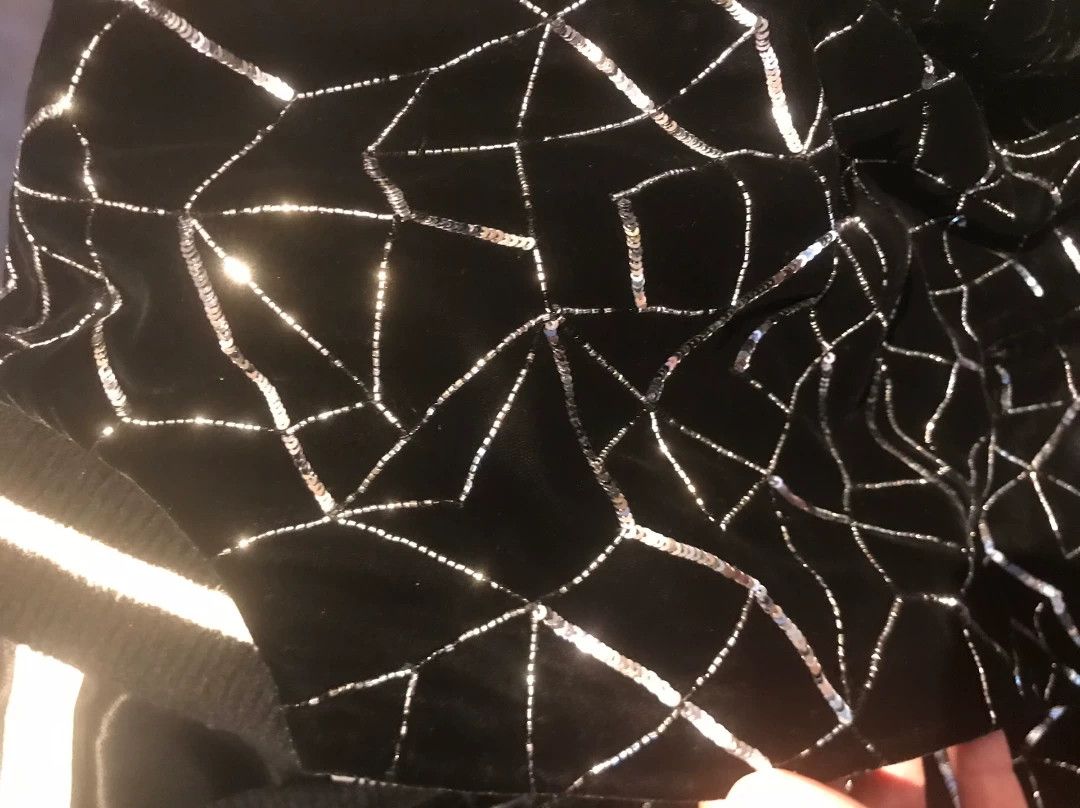 Saint Laurent Paris Saint Laurent Silver Sequin Teddy Jacket Size US M / EU 48-50 / 2 - 8 Thumbnail