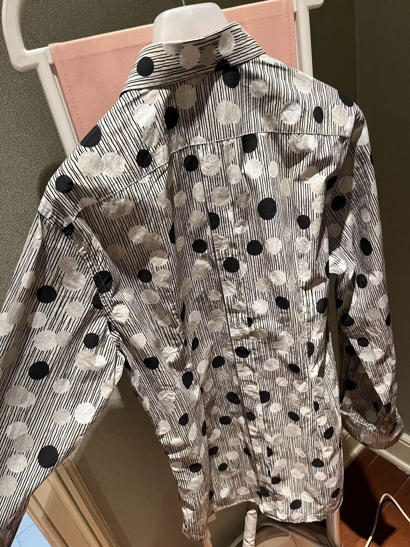 Dolce & Gabbana Dolce&Gabbana Cotton Polka Dot Vintage Shirt Size S / US 4 / IT 40 - 5 Thumbnail