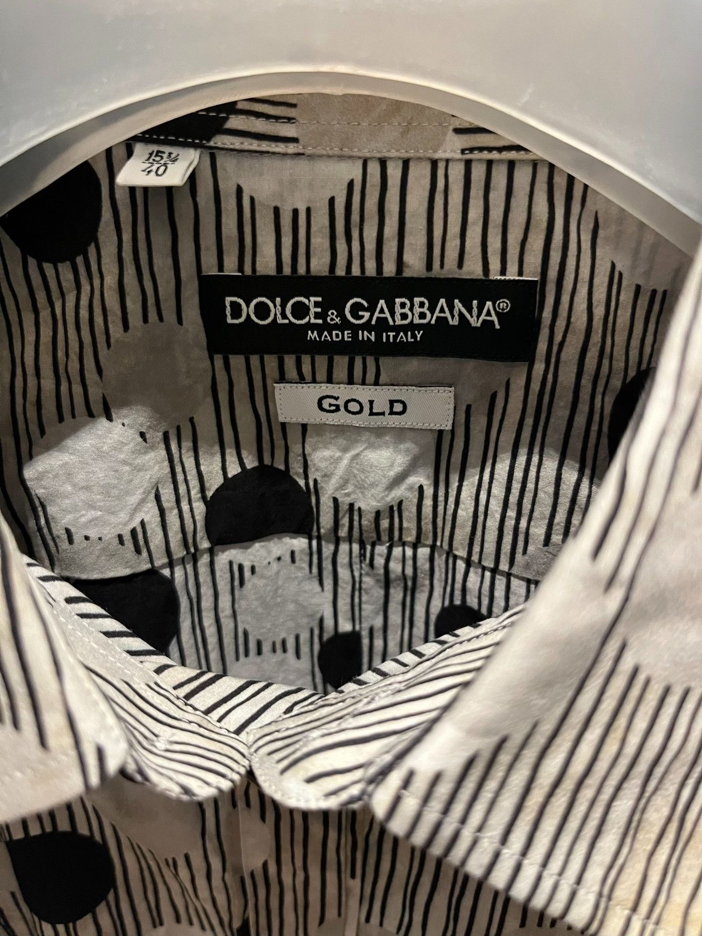 Dolce & Gabbana Dolce&Gabbana Cotton Polka Dot Vintage Shirt Size S / US 4 / IT 40 - 2 Thumbnail