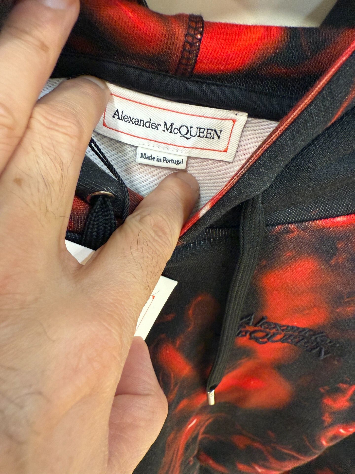 Alexander McQueen Alexander McQueen Floral Print Hoodie M Size US M / EU 48-50 / 2 - 4 Thumbnail