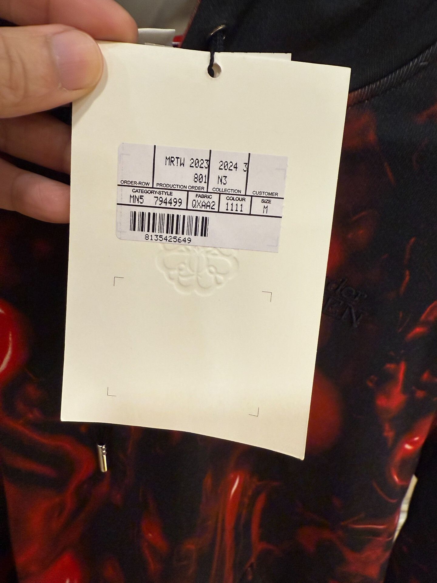 Alexander McQueen Alexander McQueen Floral Print Hoodie M Size US M / EU 48-50 / 2 - 6 Thumbnail