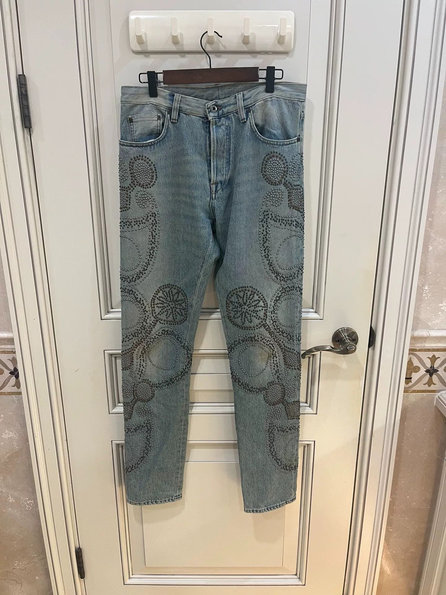 Valentino Valentino Studded Jeans Size 29 Size US 29 - 2 Thumbnail