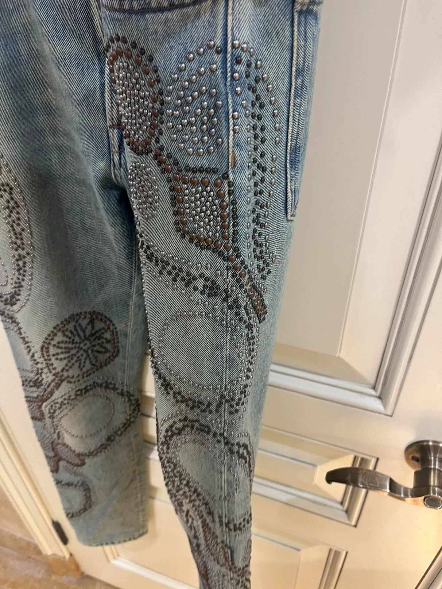 Valentino Valentino Studded Jeans Size 29 Size US 29 - 5 Thumbnail