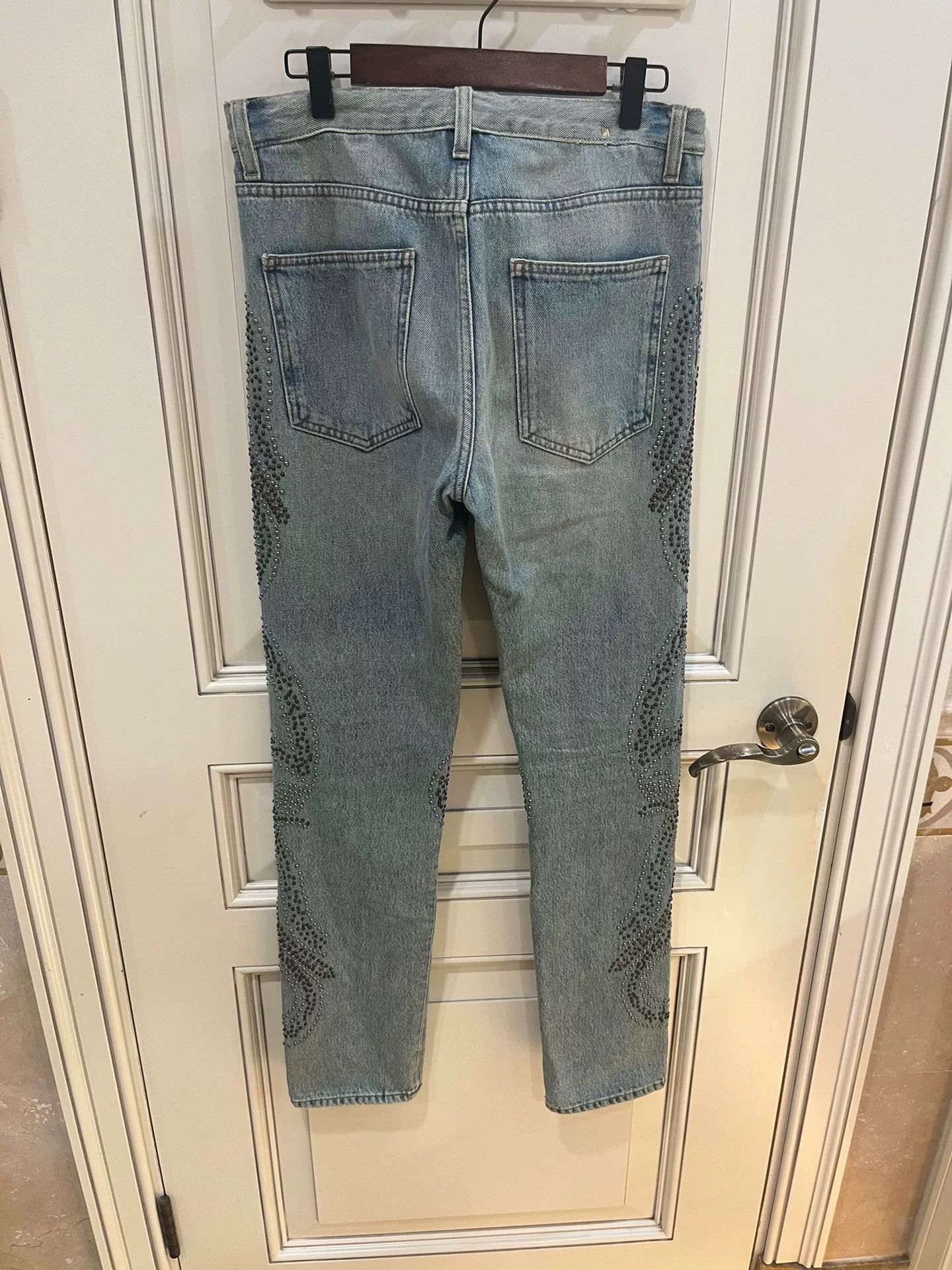 Valentino Valentino Studded Jeans Size 29 Size US 29 - 3 Thumbnail