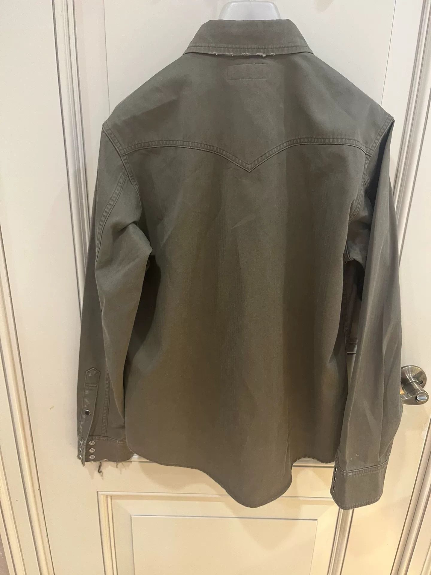 Saint Laurent Paris Saint Laurent SLP Western Denim Shirt Size US L / EU 52-54 / 3 - 6 Thumbnail