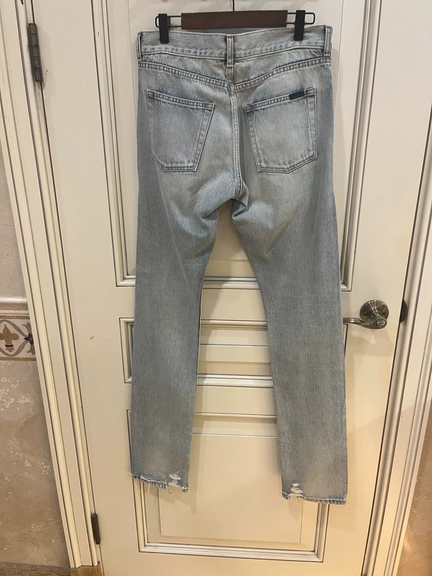 Saint Laurent Paris Saint Laurent SLP Slim Low-Rise Jeans Size US 28 / EU 44 - 5 Thumbnail