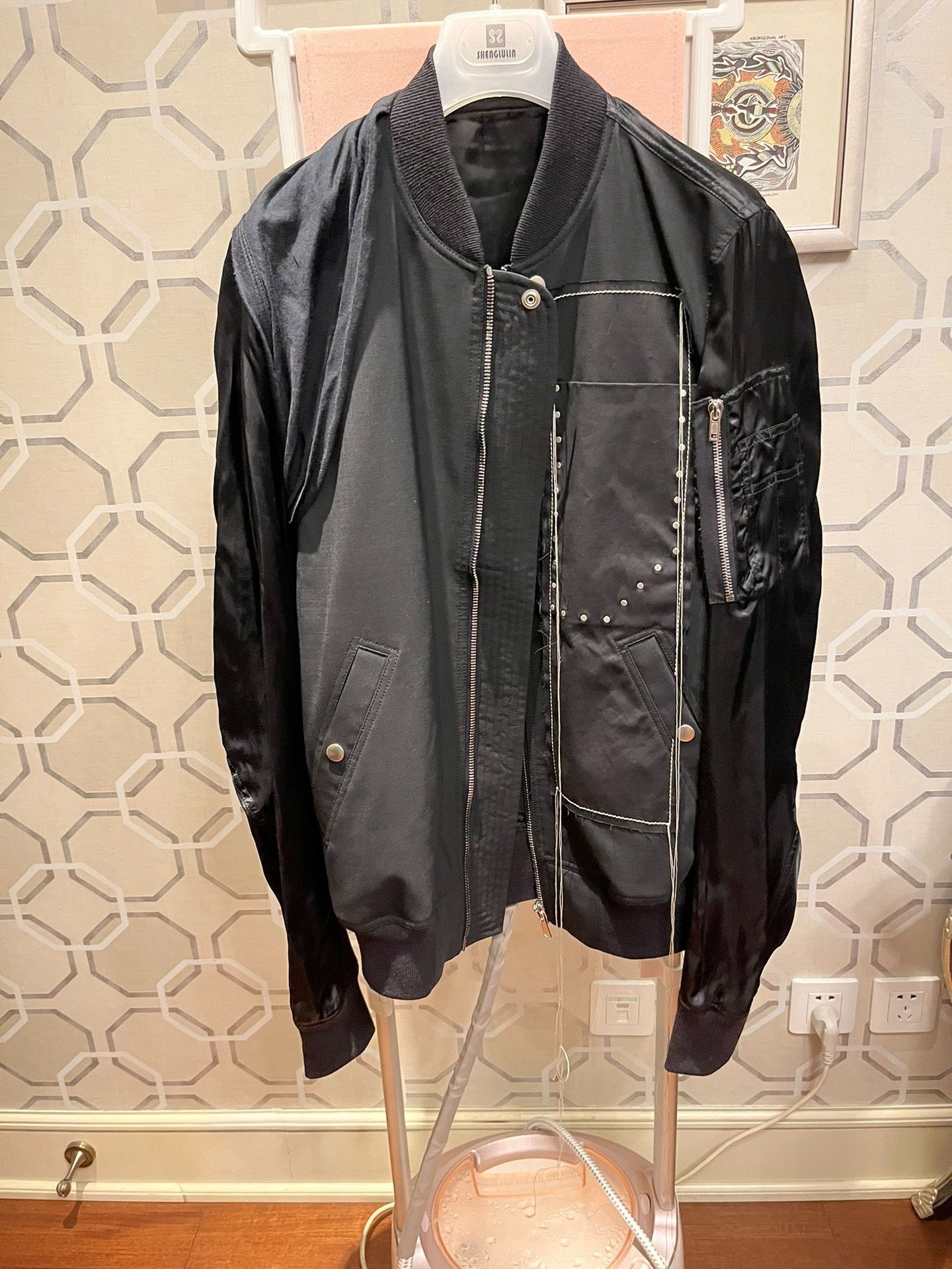 Rick Owens Rick Owens Fringe Rivet Pilot Jacket Size US M / EU 48-50 / 2 - 4 Thumbnail