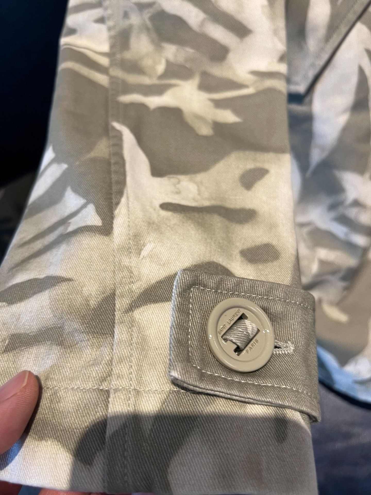 Saint Laurent Paris Saint Laurent Tropical Print Trench Coat Size US M / EU 48-50 / 2 - 4 Thumbnail