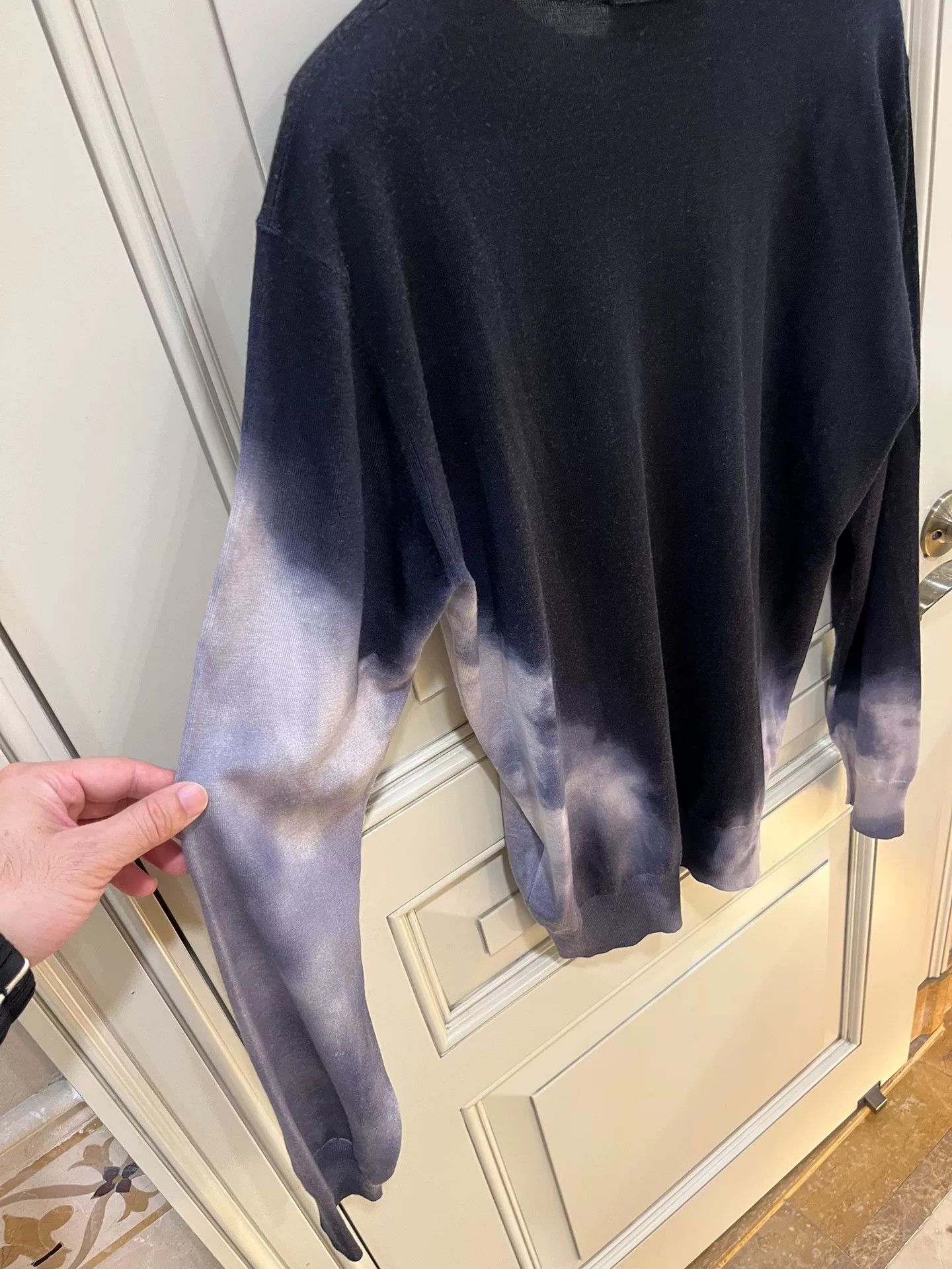 Alexander McQueen Alexander McQueen Indigo Crew Neck Knit Size US M / EU 48-50 / 2 - 8 Thumbnail