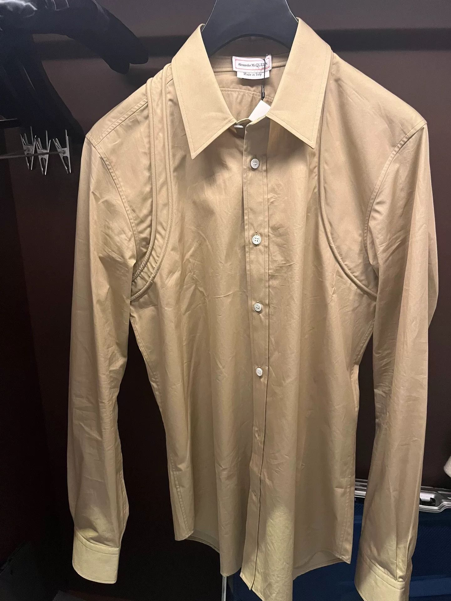 Alexander McQueen Alexander McQueen Gun Holster Shirt Size US XXS / EU 40 - 2 Thumbnail