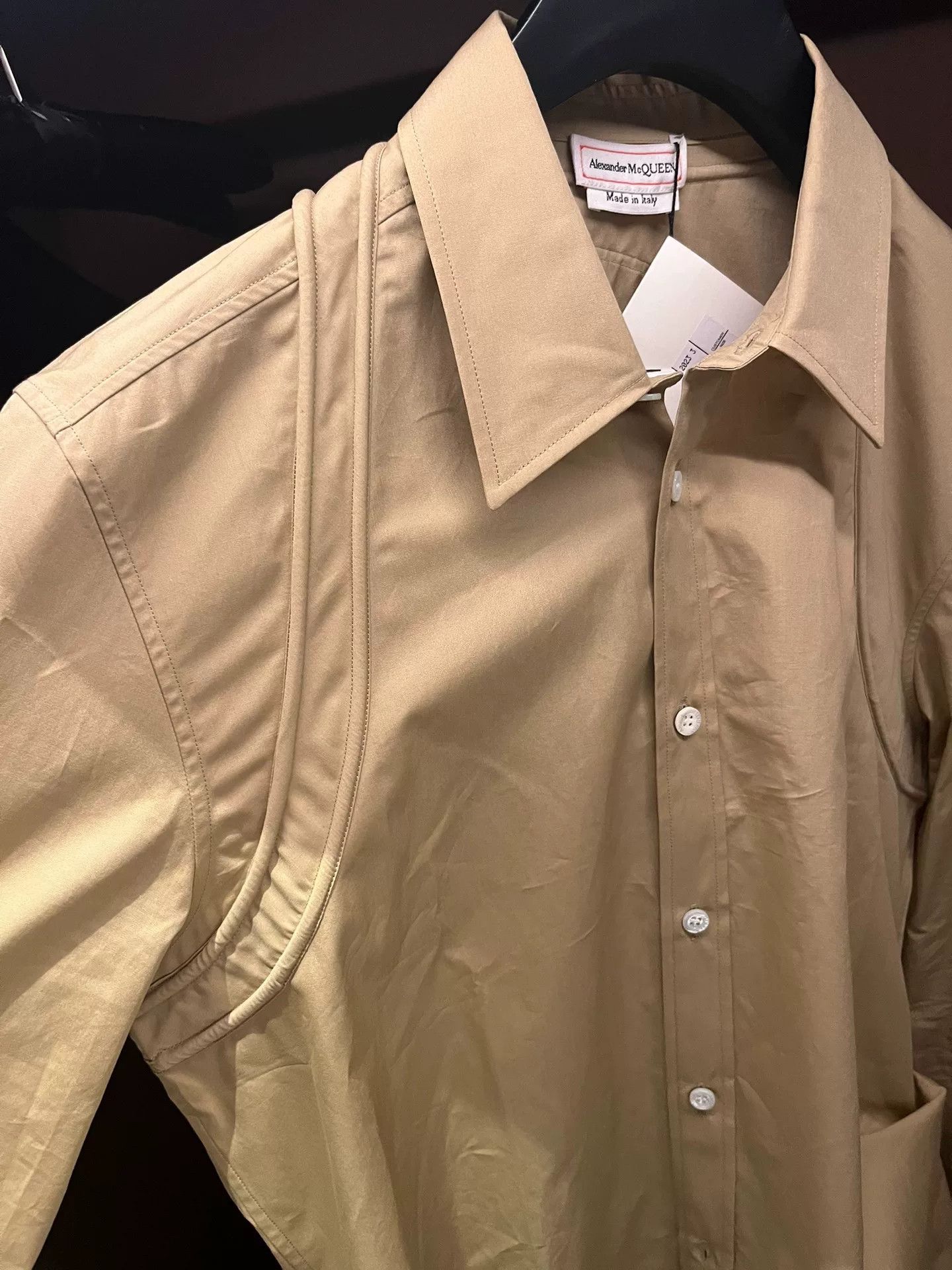 Alexander McQueen Alexander McQueen Gun Holster Shirt Size US XXS / EU 40 - 9 Thumbnail