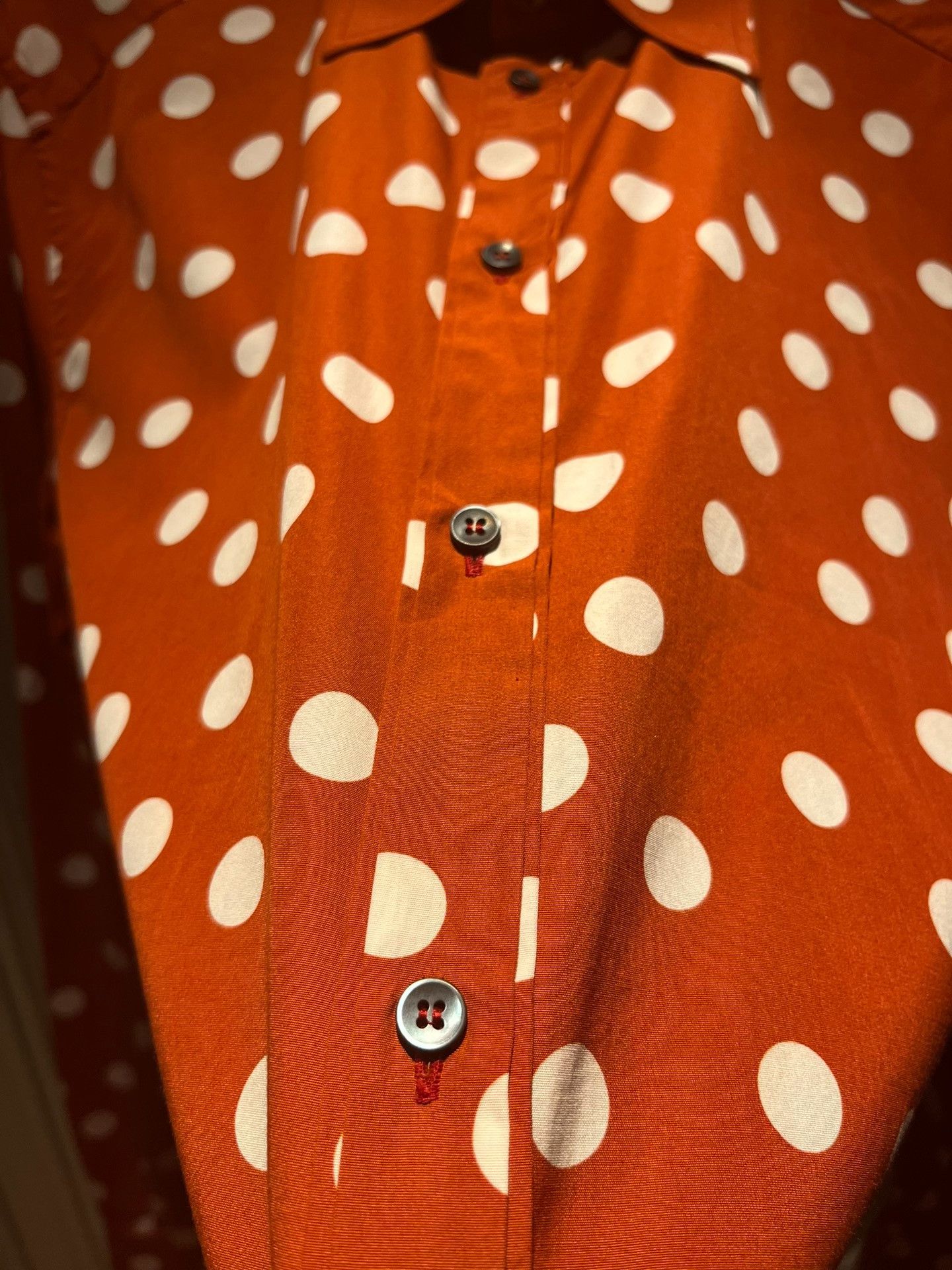 Dolce & Gabbana Dolce & Gabbana Polka Dot Cotton Shirt Size S / US 4 / IT 40 - 8 Thumbnail