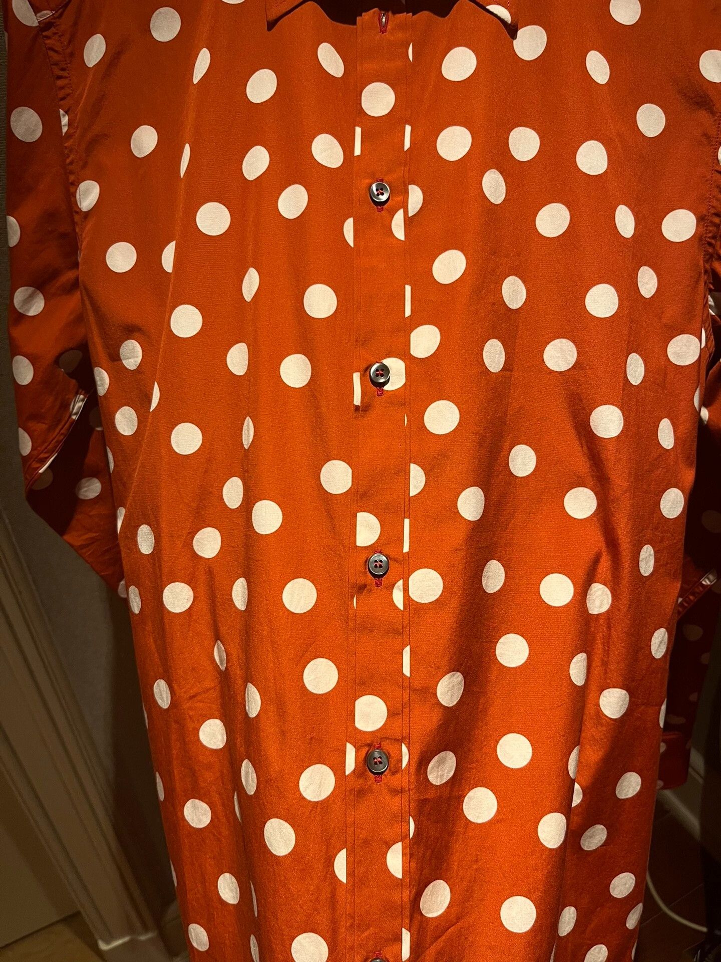 Dolce & Gabbana Dolce & Gabbana Polka Dot Cotton Shirt Size S / US 4 / IT 40 - 5 Thumbnail