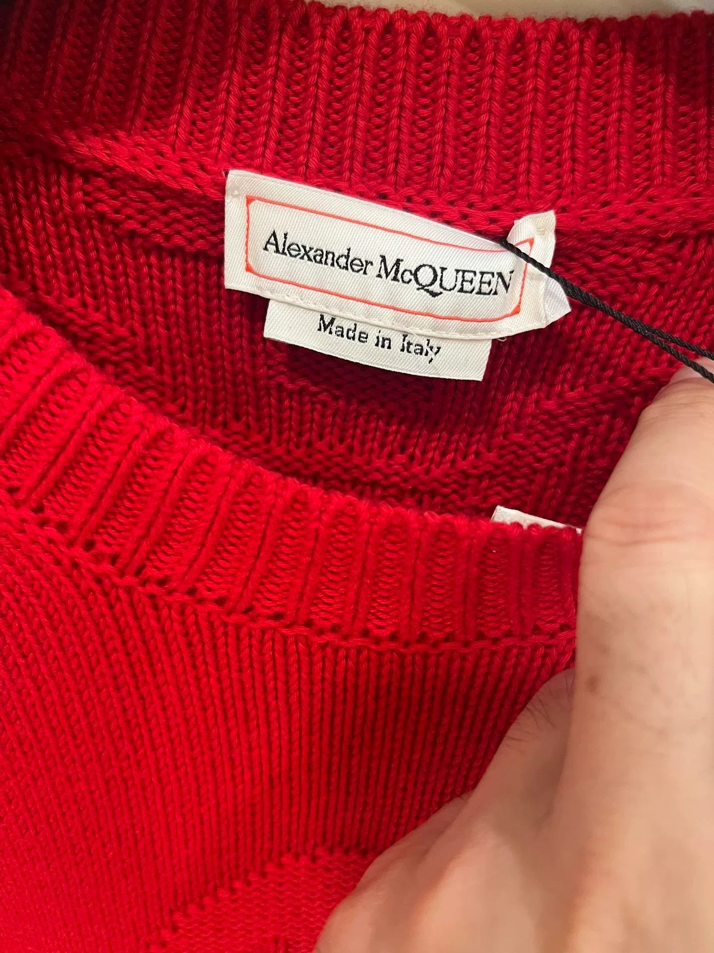 Alexander McQueen Alexander McQueen Red Skull Knit Sweater Size US M / EU 48-50 / 2 - 4 Thumbnail