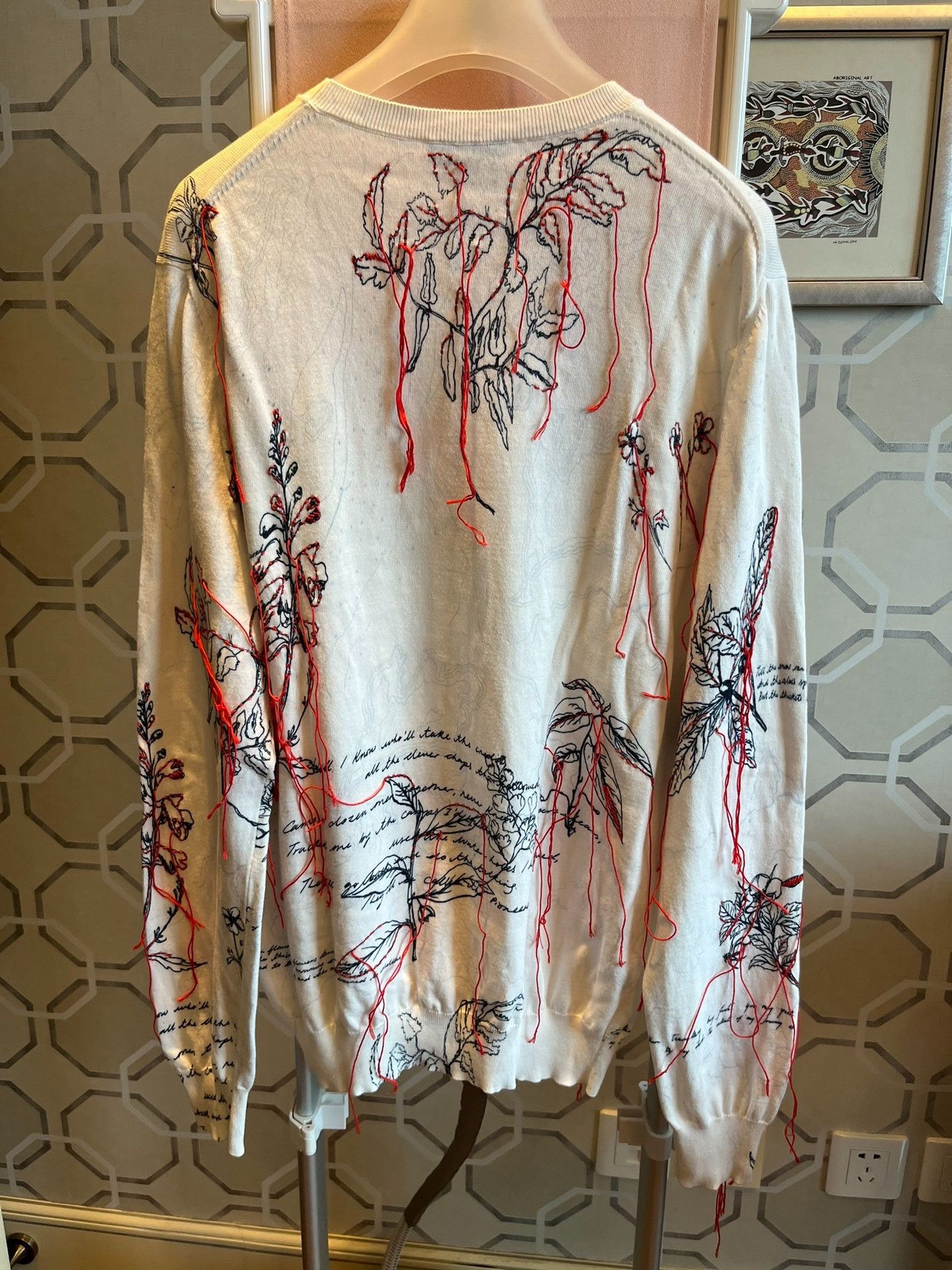 Alexander McQueen Alexander McQueen Plant Print Sweatshirt Size US M / EU 48-50 / 2 - 8 Thumbnail